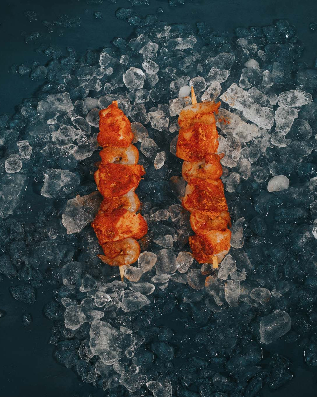 Greendale Cajun Monkfish And Prawn Kebabs