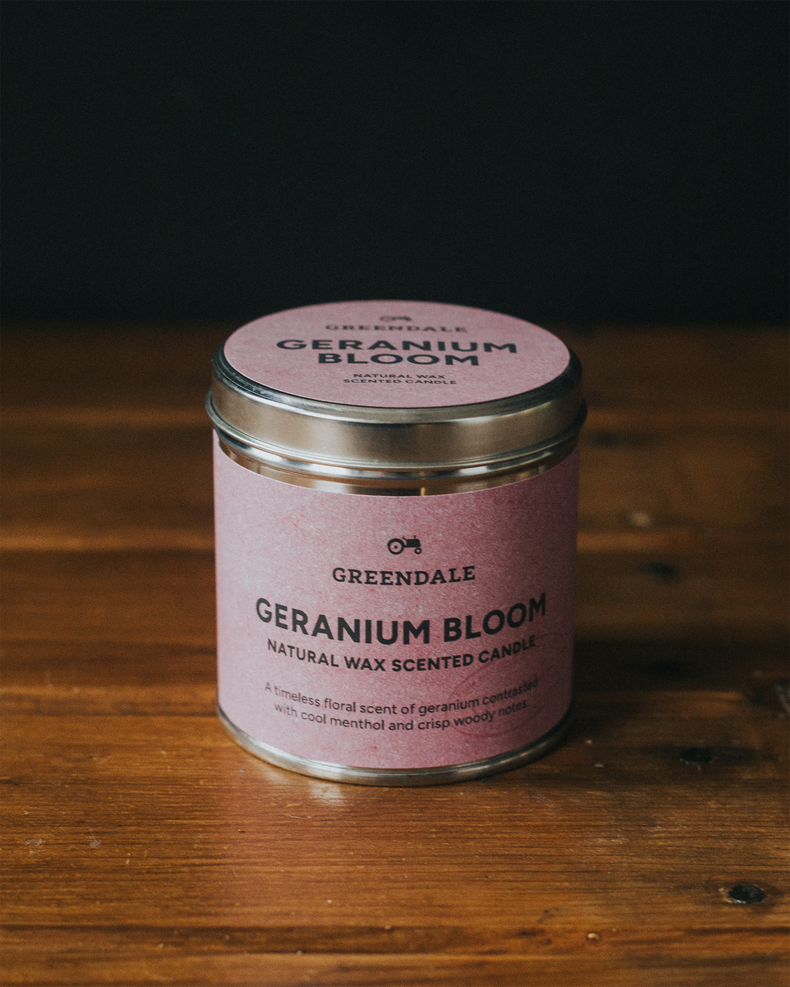 Greendale Candle - Geranium Bloom