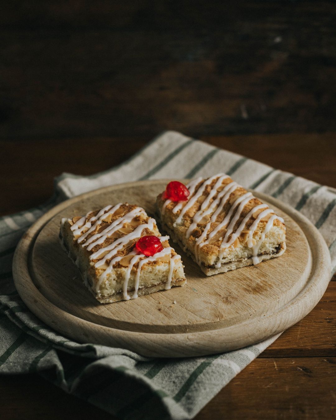 Greendale Frangipan Slice
