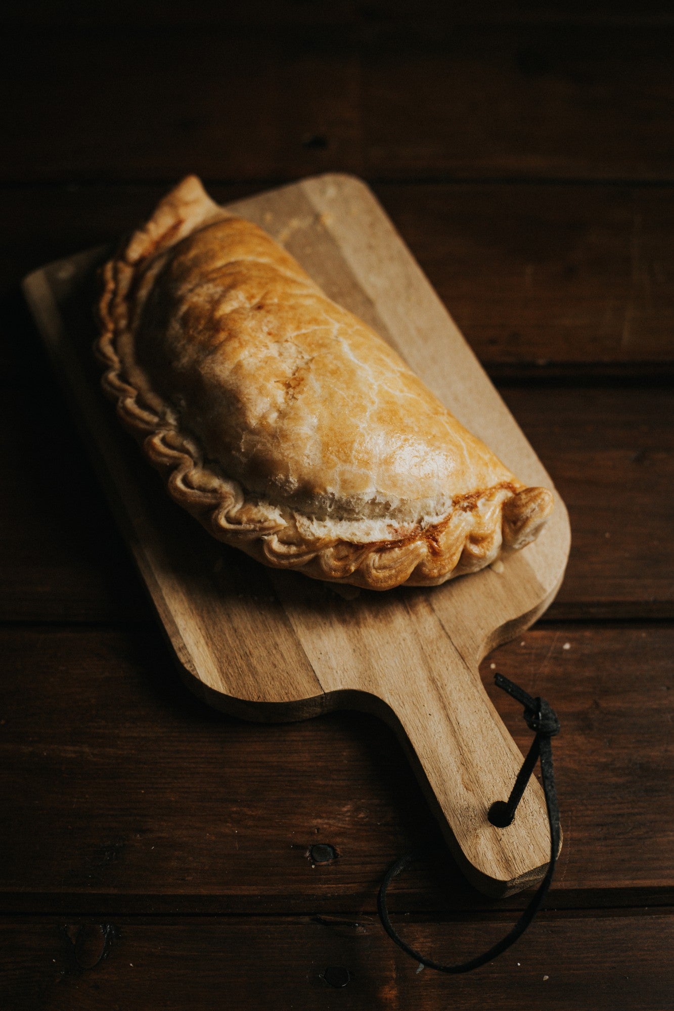 Uncooked Homemade Steak Pasty