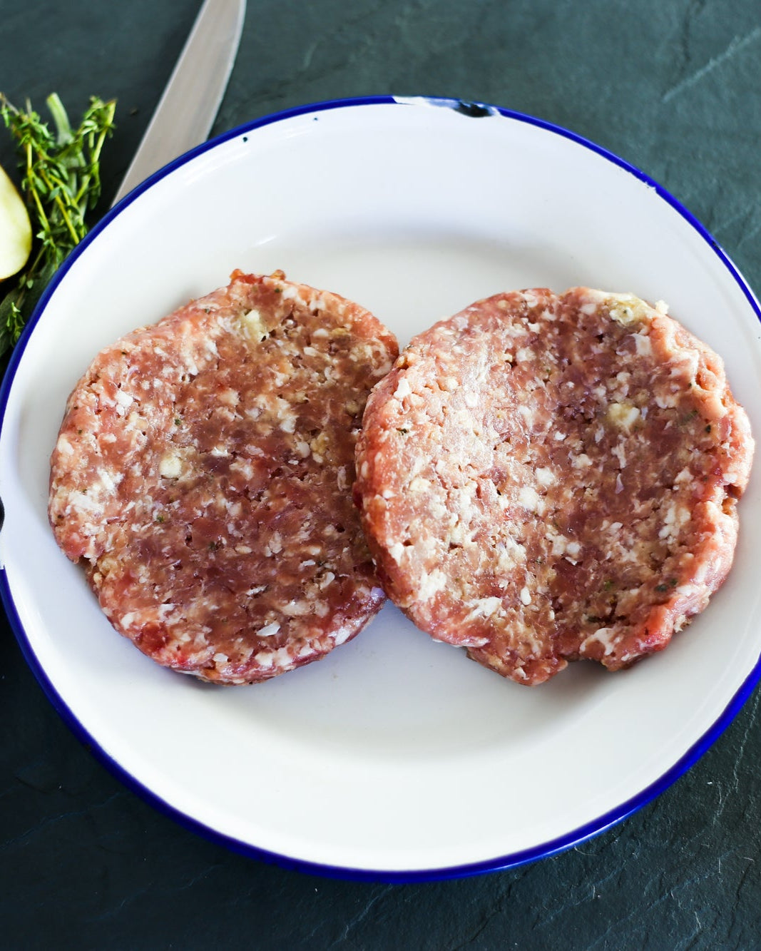 Greendale Pork And Apple Burgers