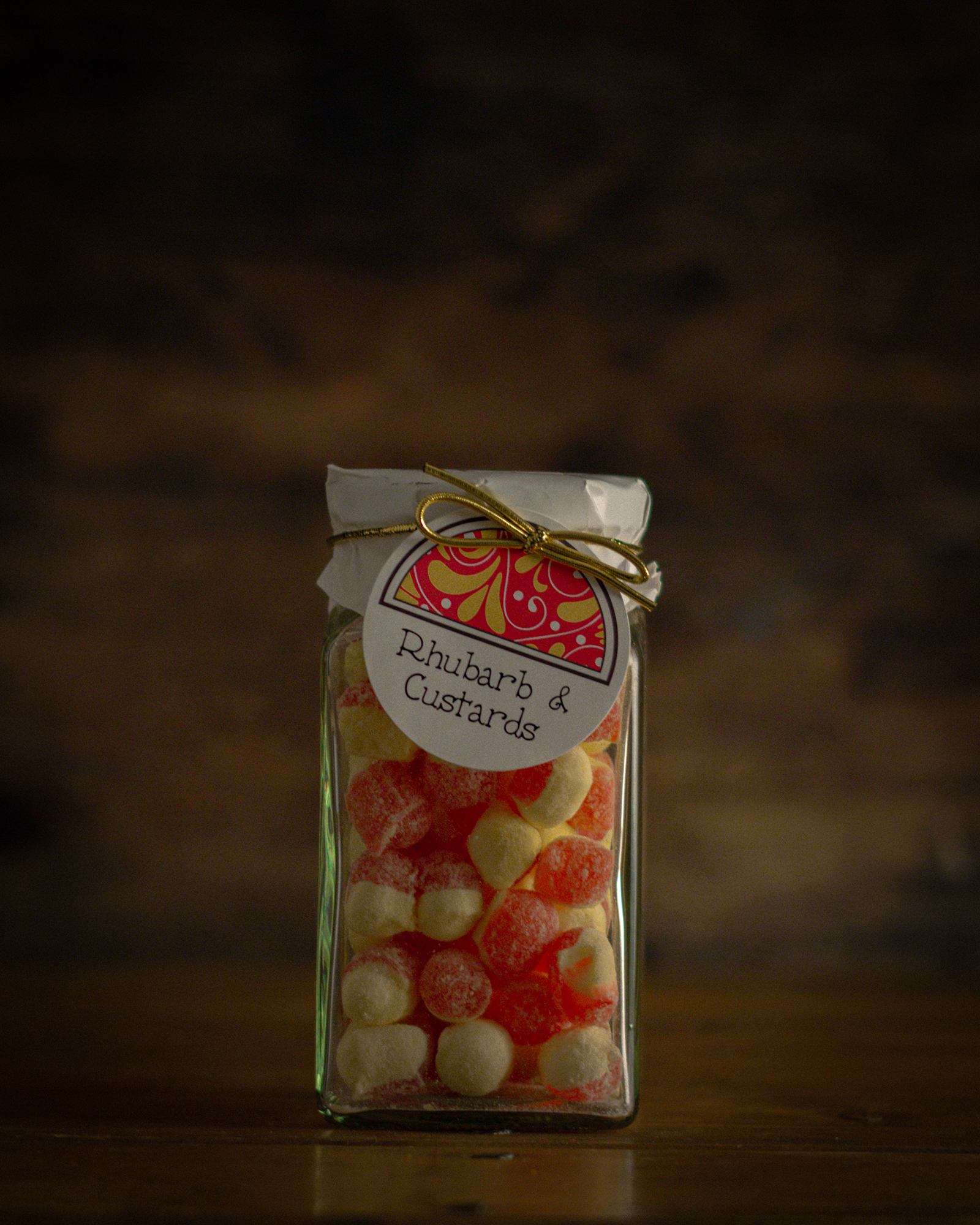 Rhubarb & Custards Sweets Gift Jar