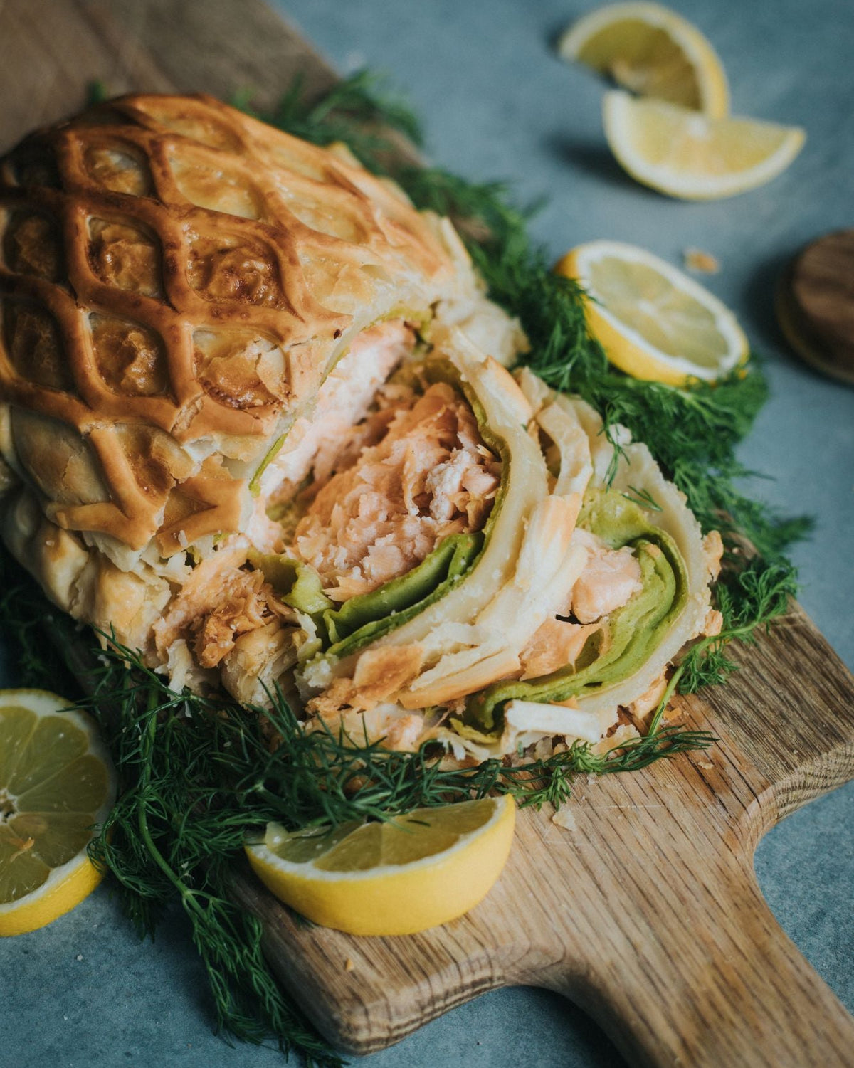 Salmon Wellington