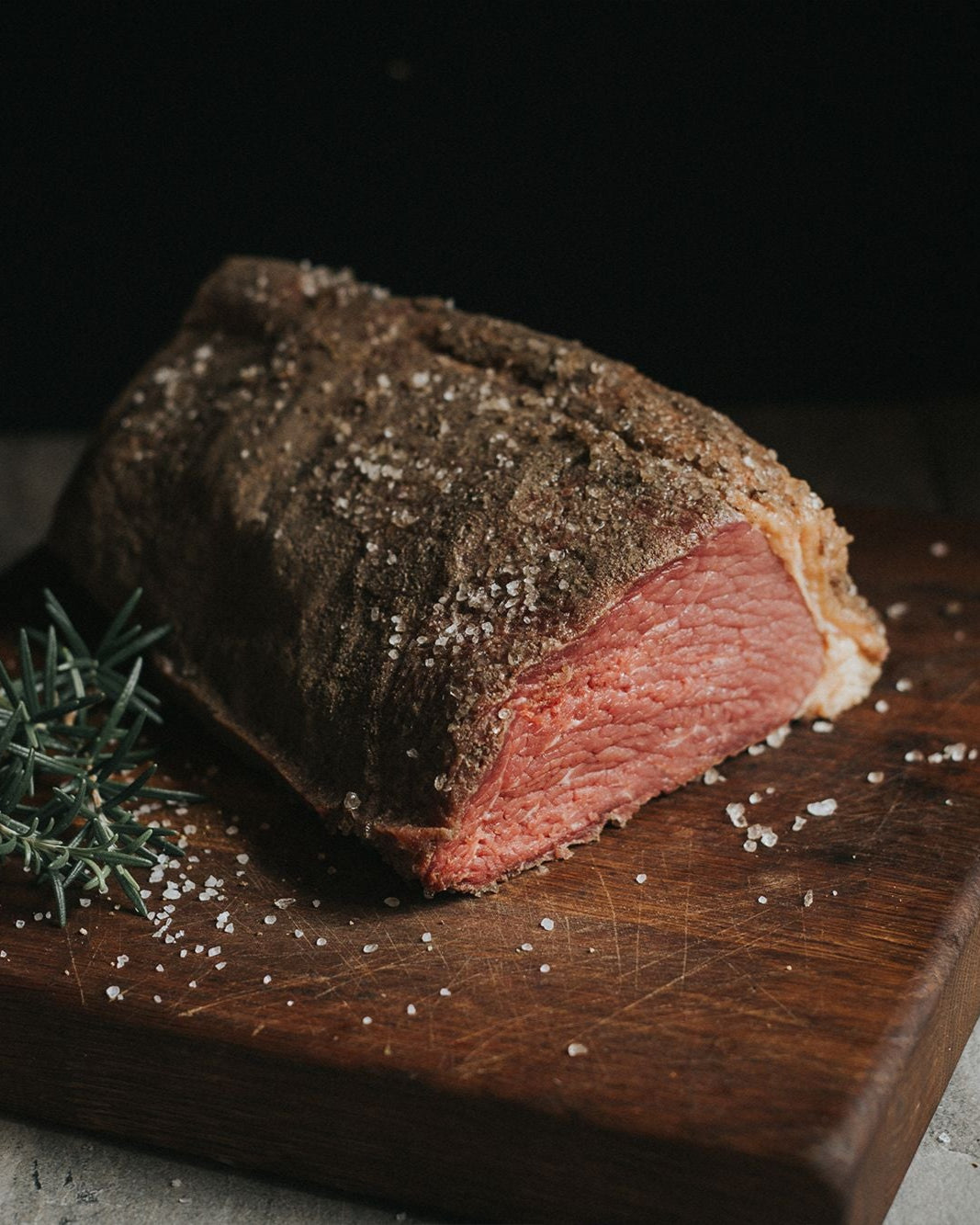 Silverside Roast Beef with Salt & Pepper Crust Greebdale