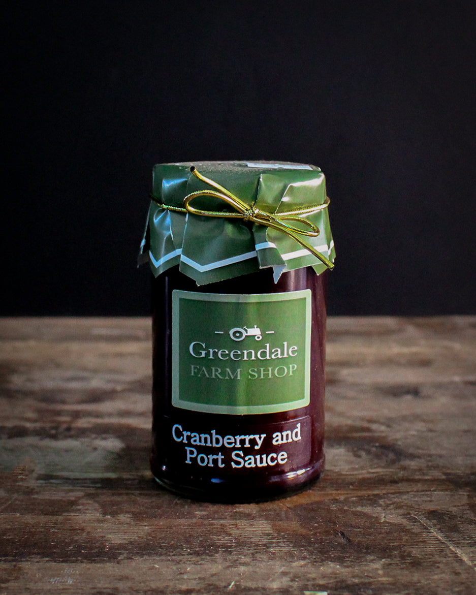 Greendale Cranberry & Port Sauce