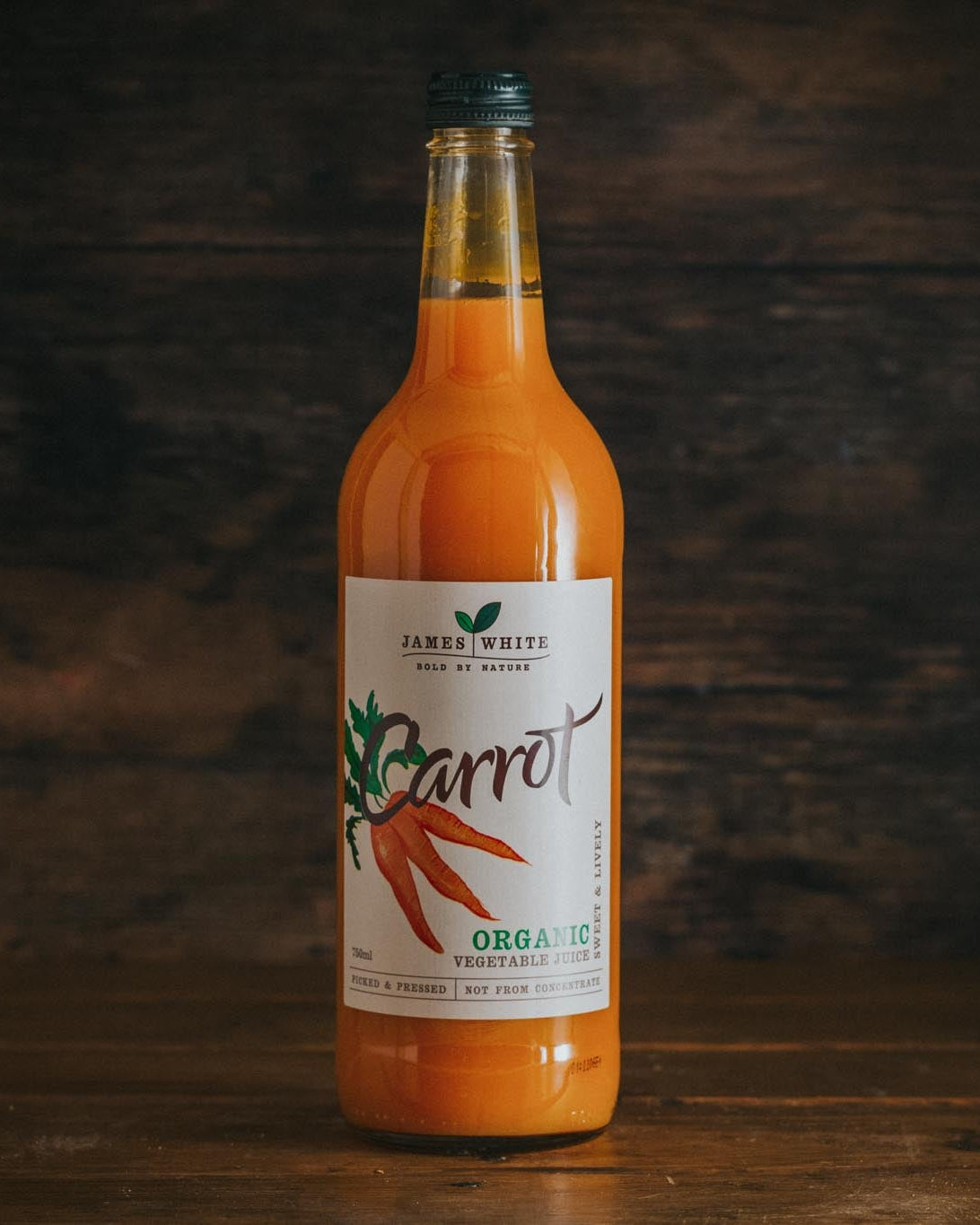 James White Organic Carrot Juice