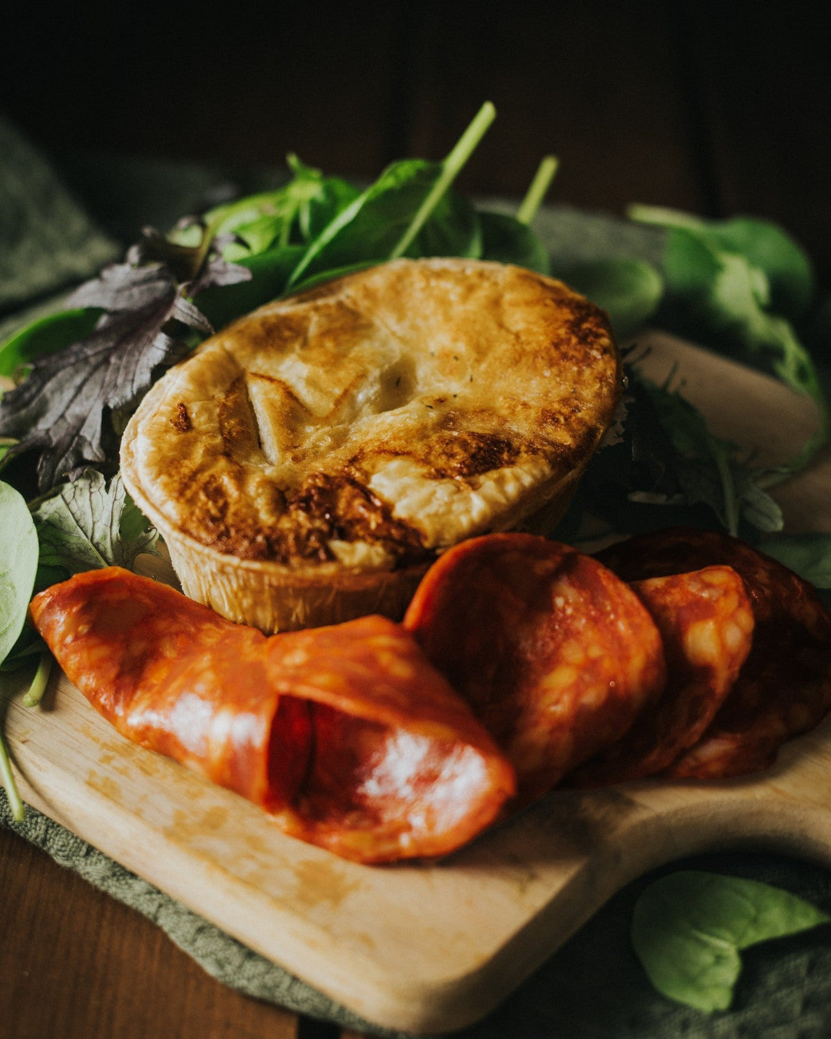Greendale Chicken & Chorizo Pie