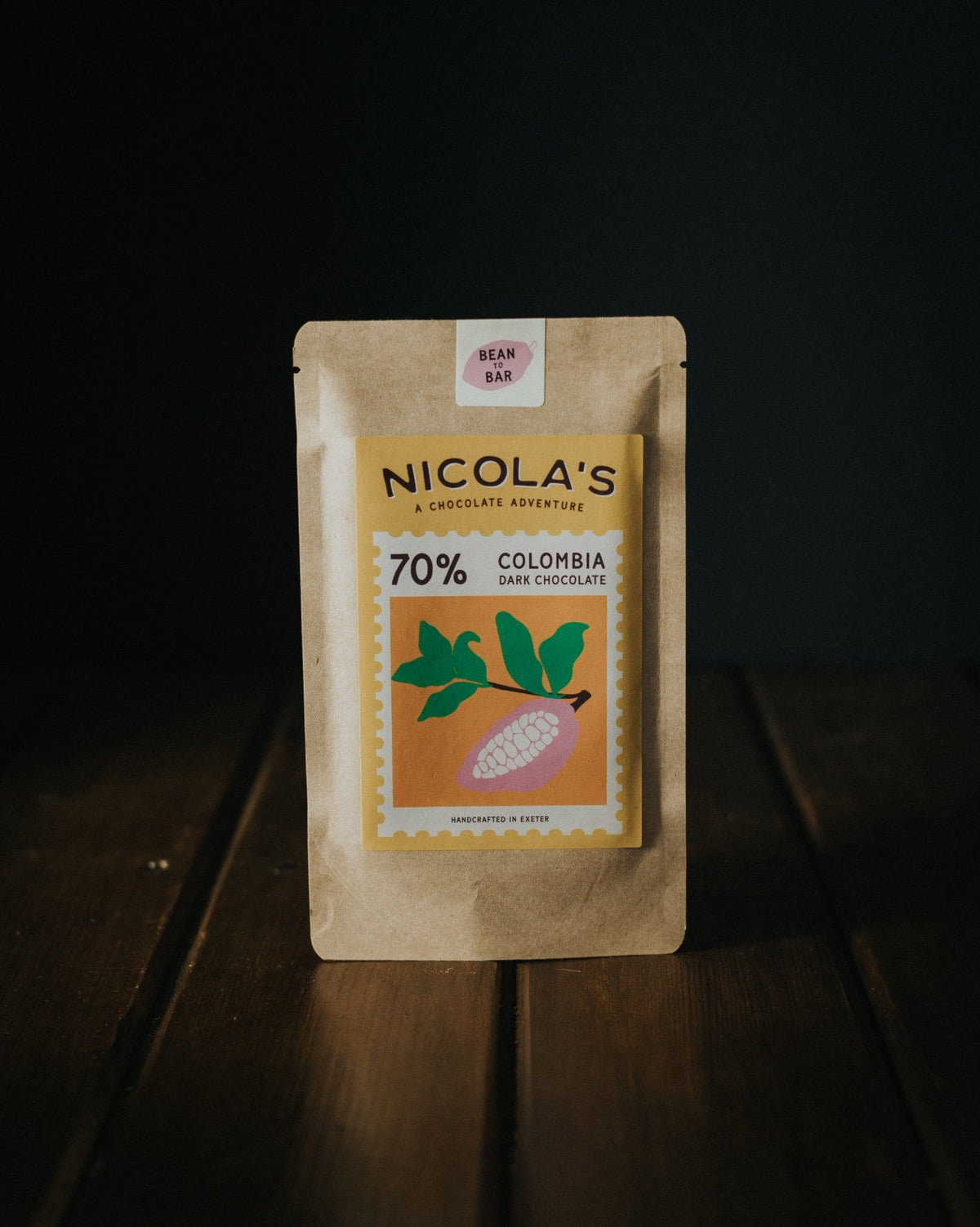 Nicola's Chocolate - Tumaco Colombia 70% Cocoa