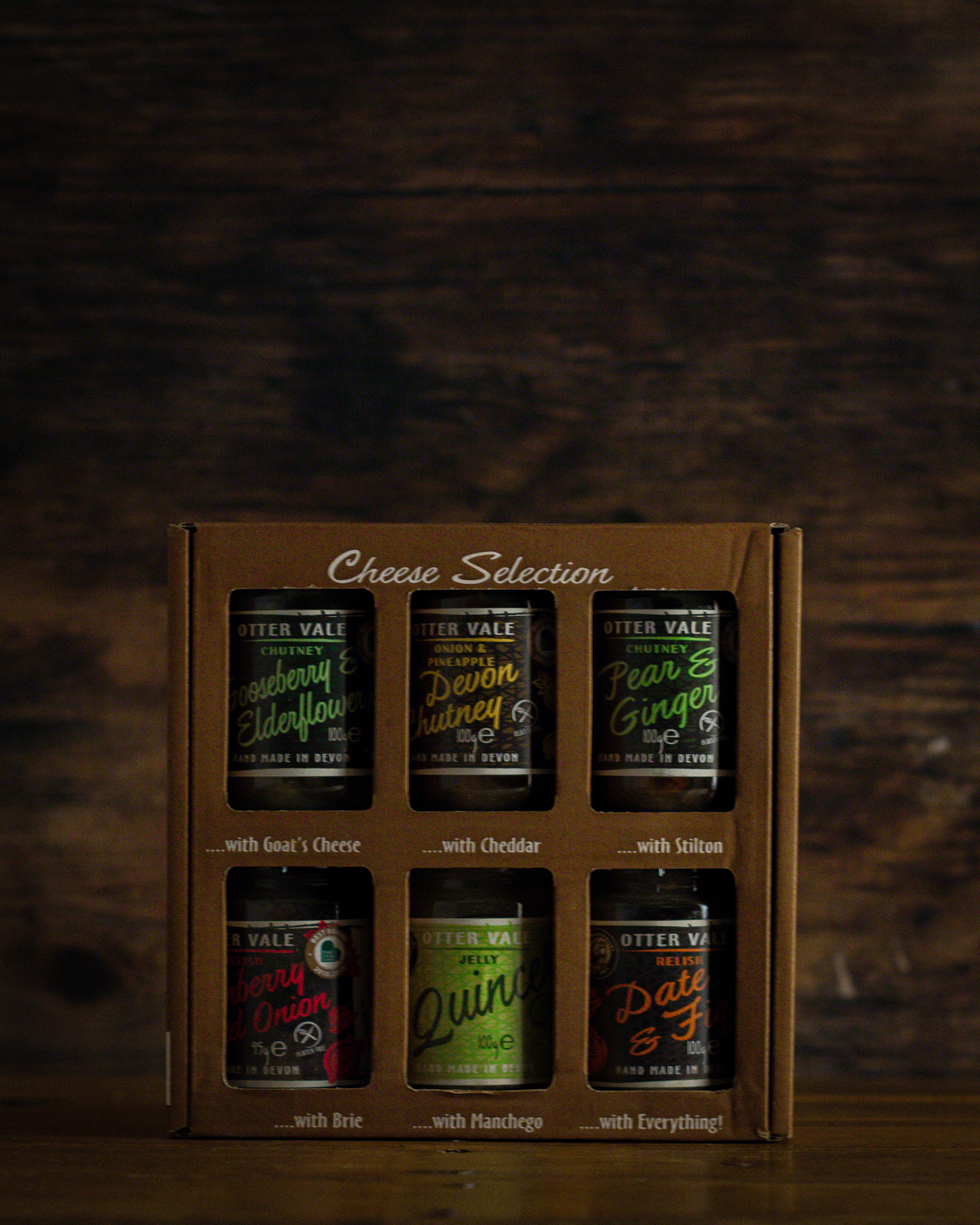 Otter Vale Cheese Chutney Selection Box