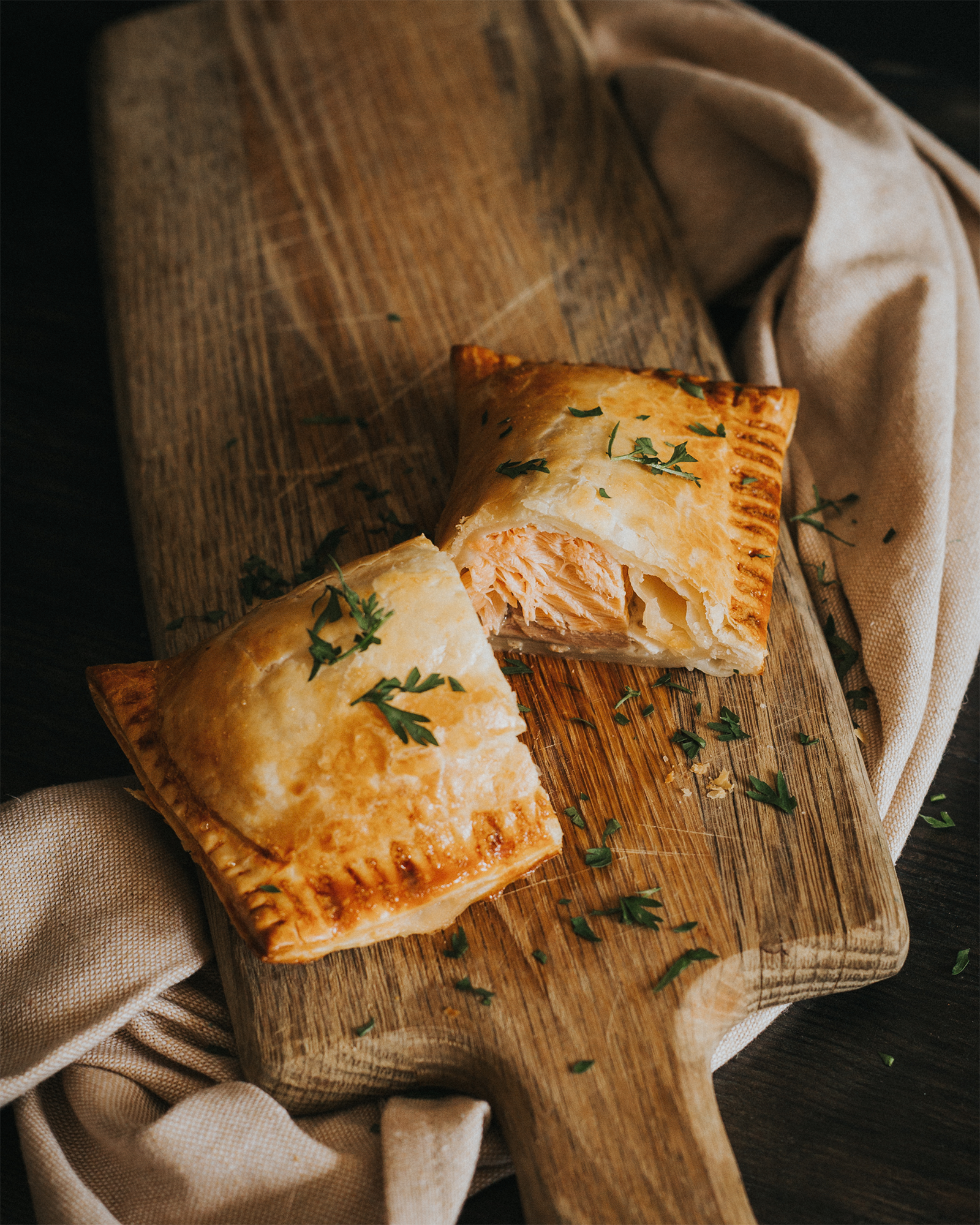 Greendale Salmon En Croute