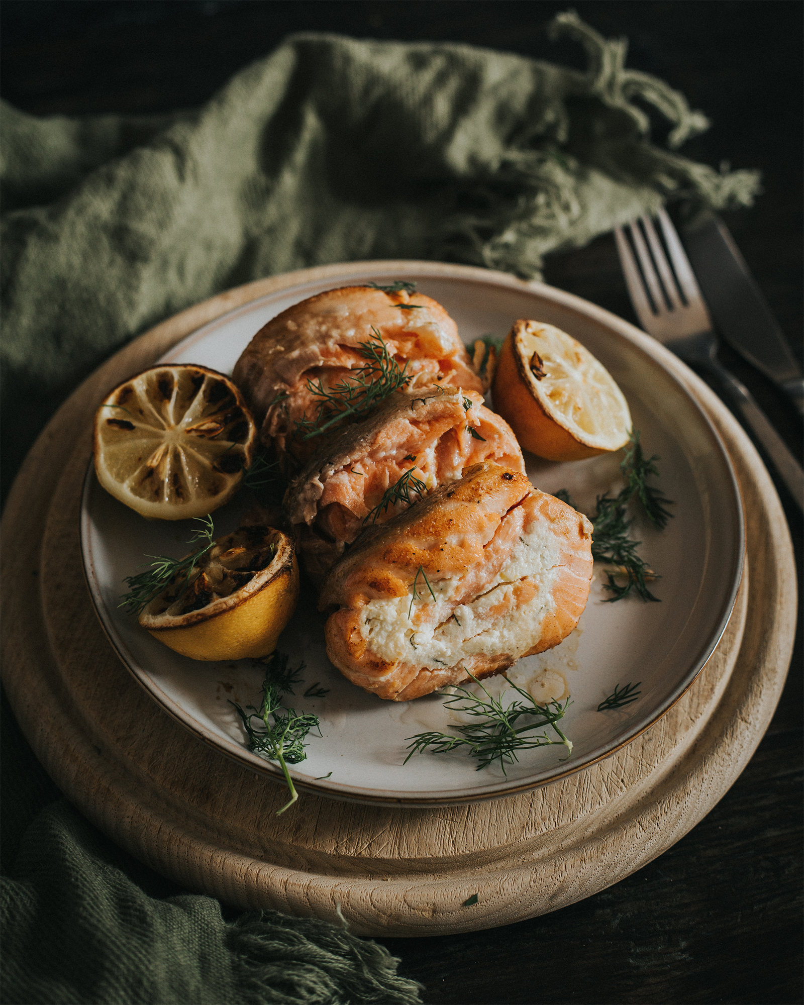 Greendale Salmon Roulade