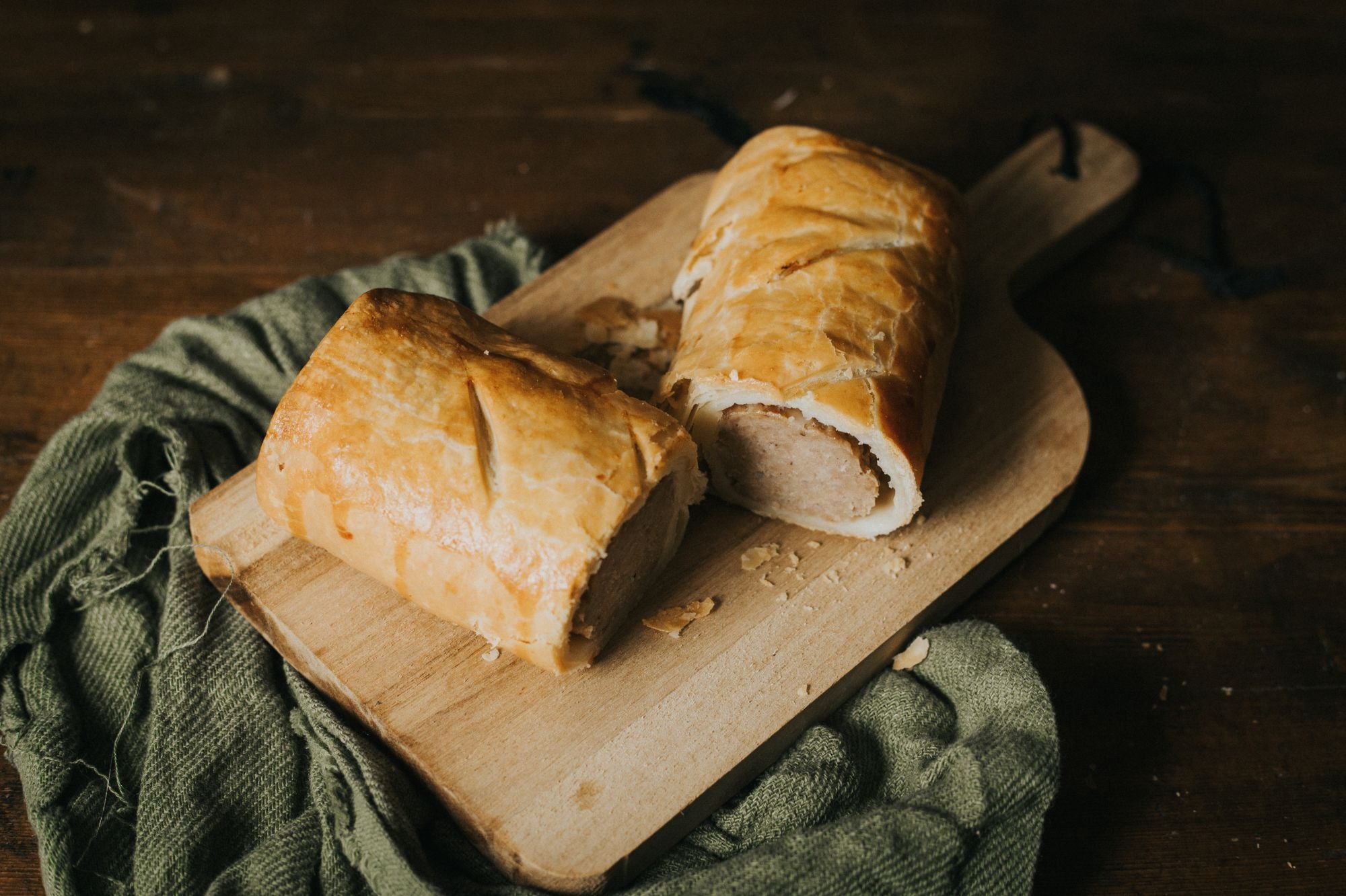 Greendale Old English Sausage Roll