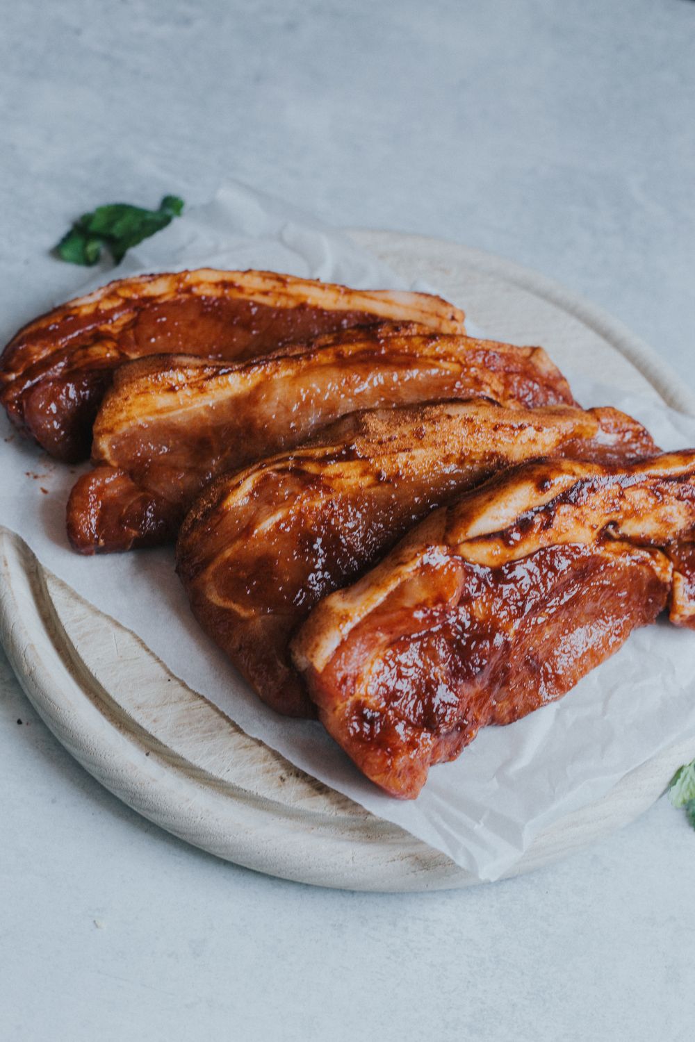 Smoky BBQ Pork Loin Steaks