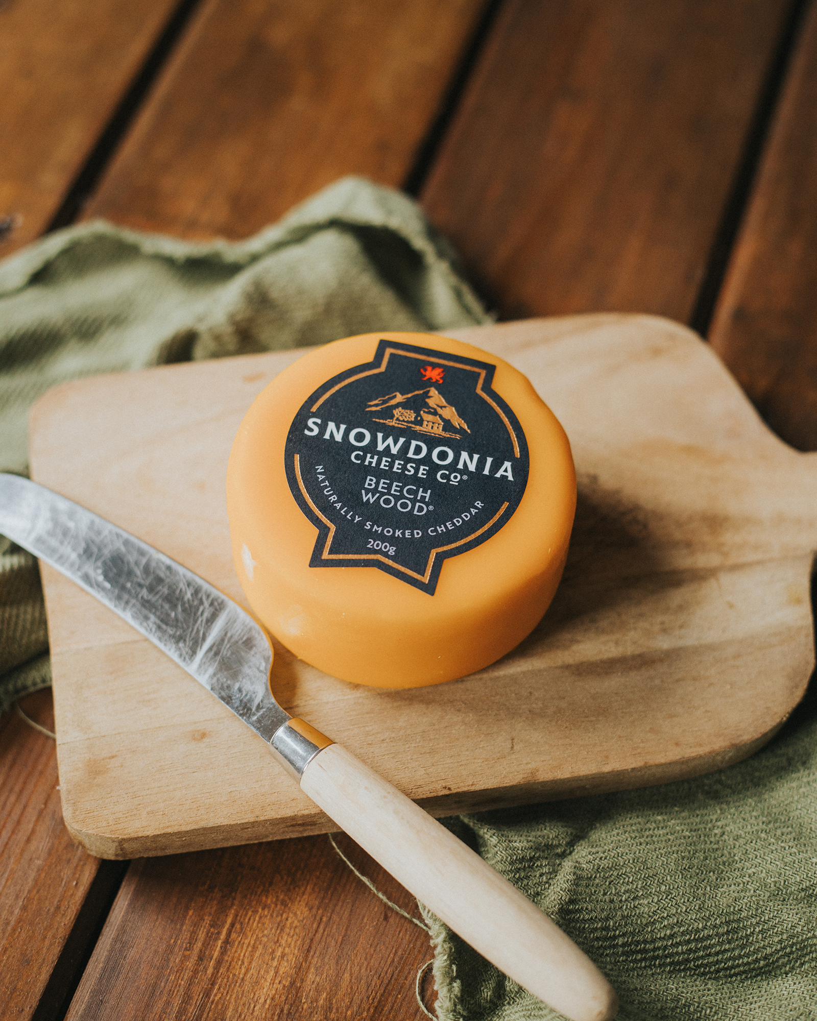 Snowdonia Beechwood Smoked Cheddar Cheese