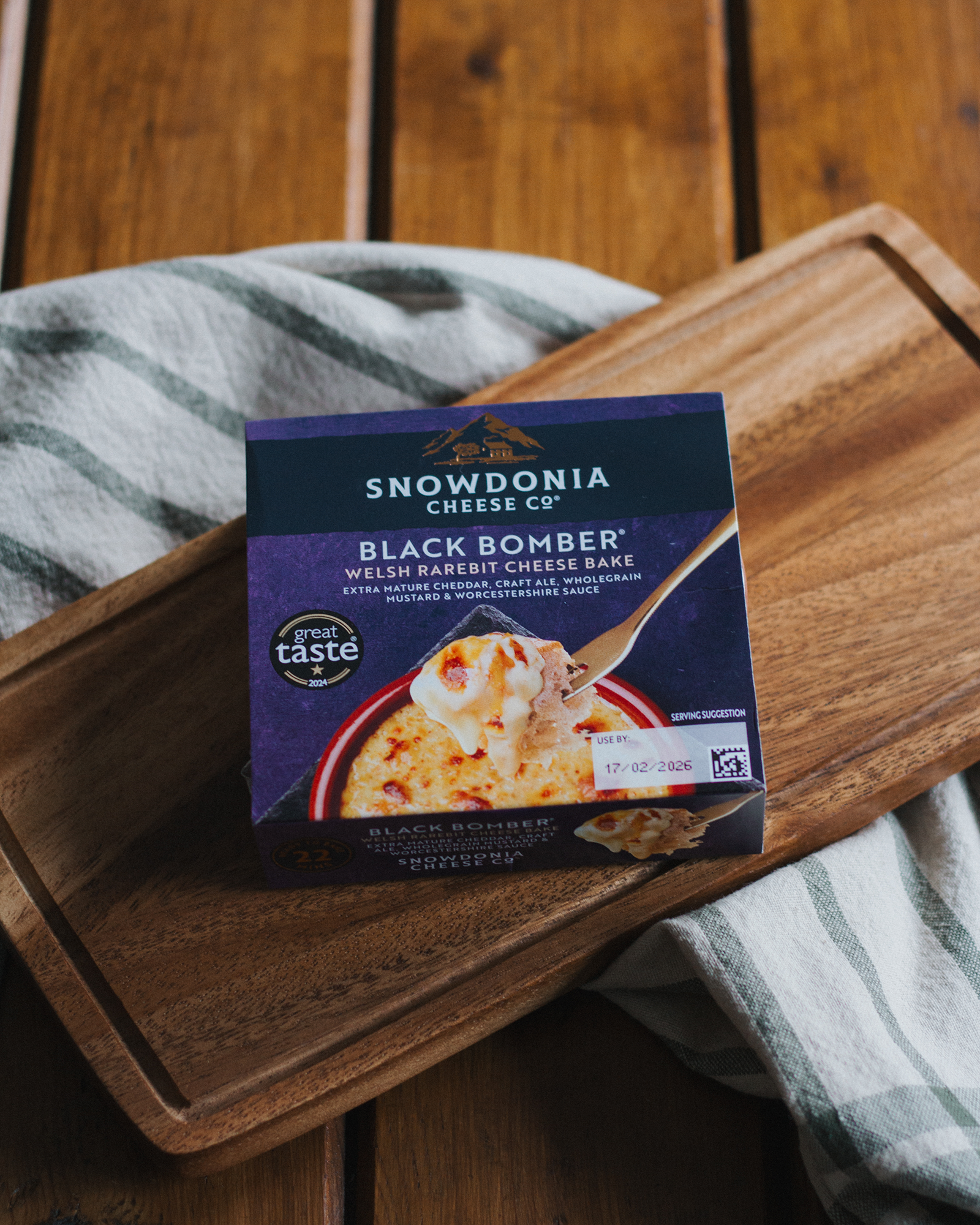 Snowdonia Black Bomber Welsh Rarebit Cheese Bake