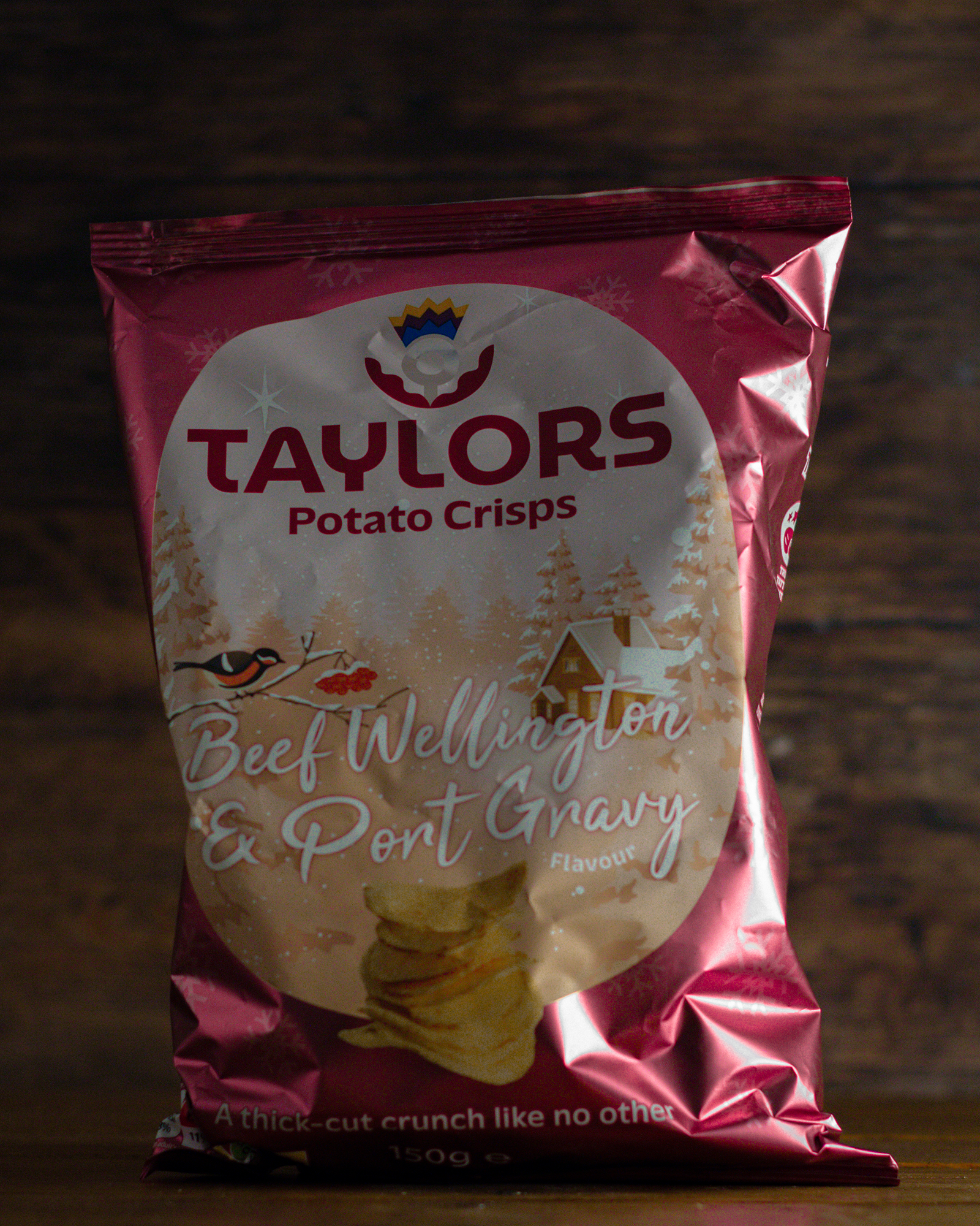 Taylor's Beef Wellington and Port Gravy Crisps