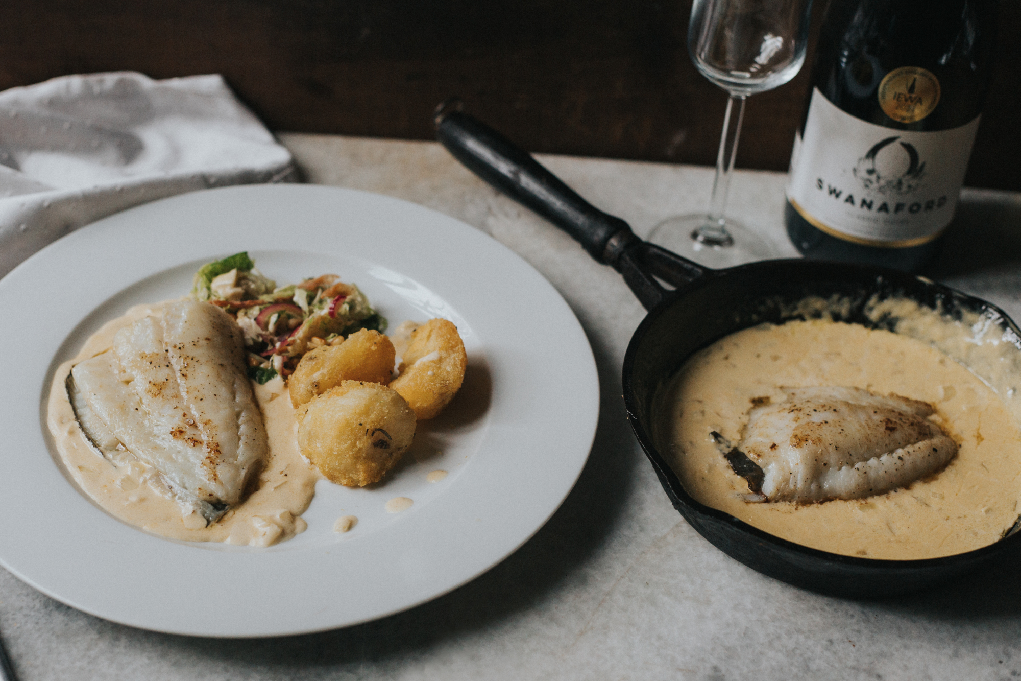 Greendale Turbot with Prosecco