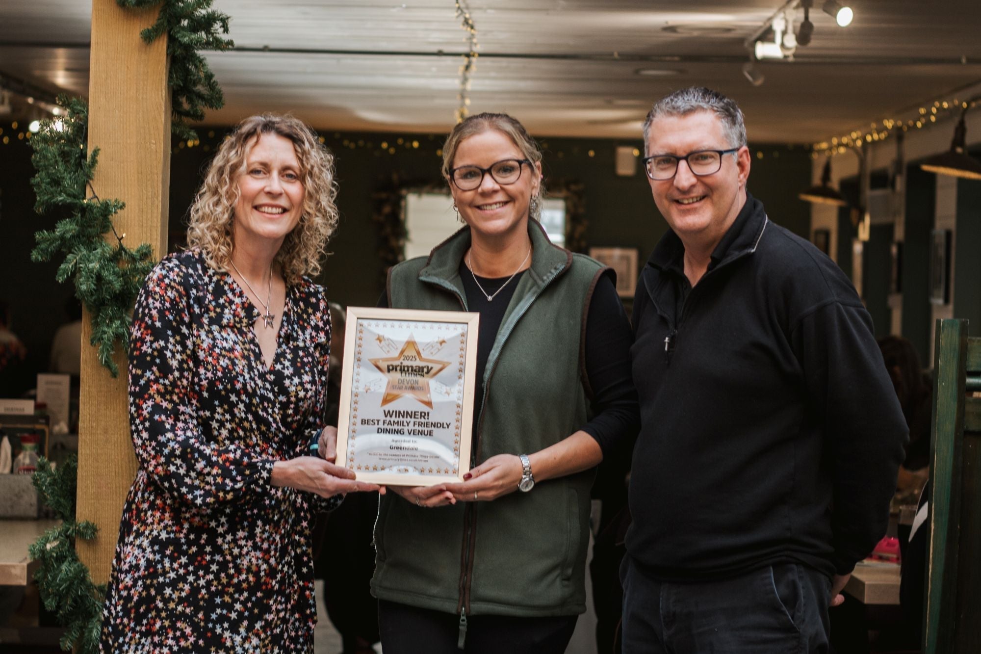 Greendale Kitchen wins "Best Family Friendly Dining Venue" Award