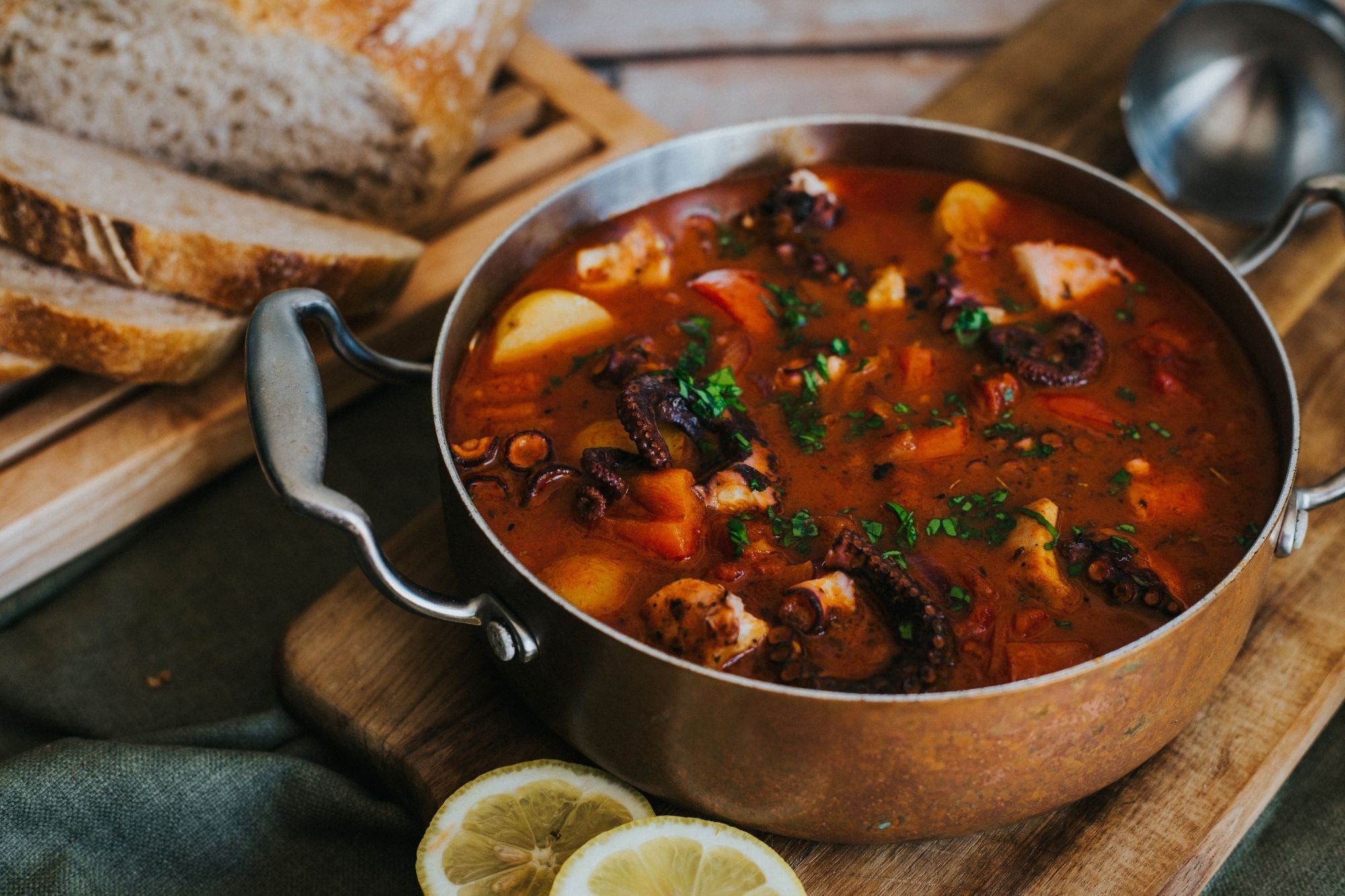 Westcountry Octopus Stew