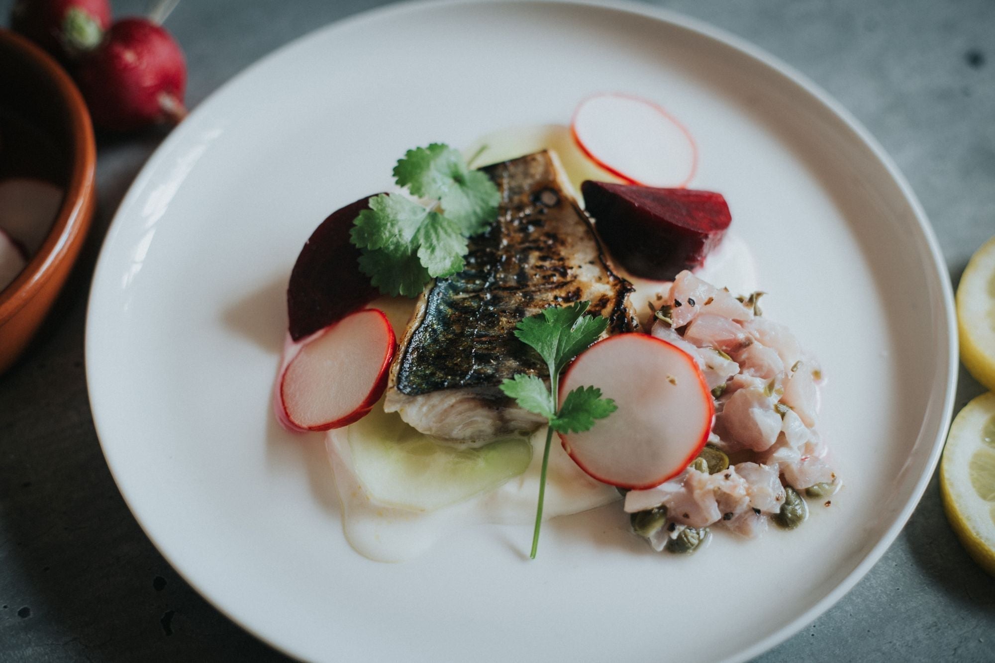 Ashburton Cookery School's Charred Mackerel Recipe