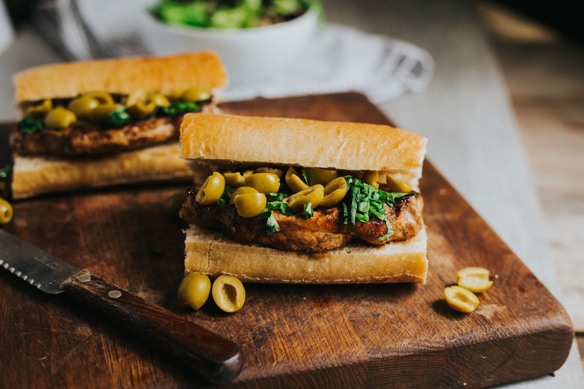 Balsamic BBQ Pork Baguette