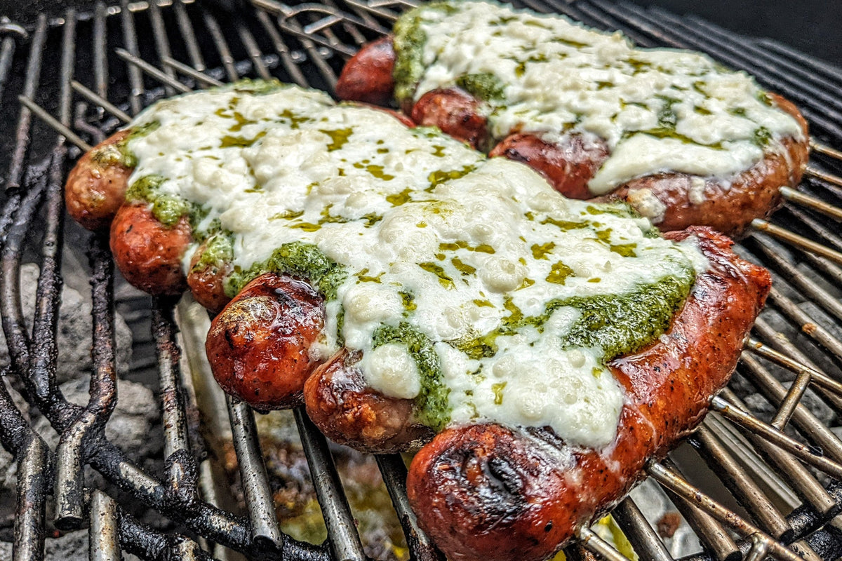 BBQ Diaries; Sausage Rafts with Pesto | Greendale Farm Shop