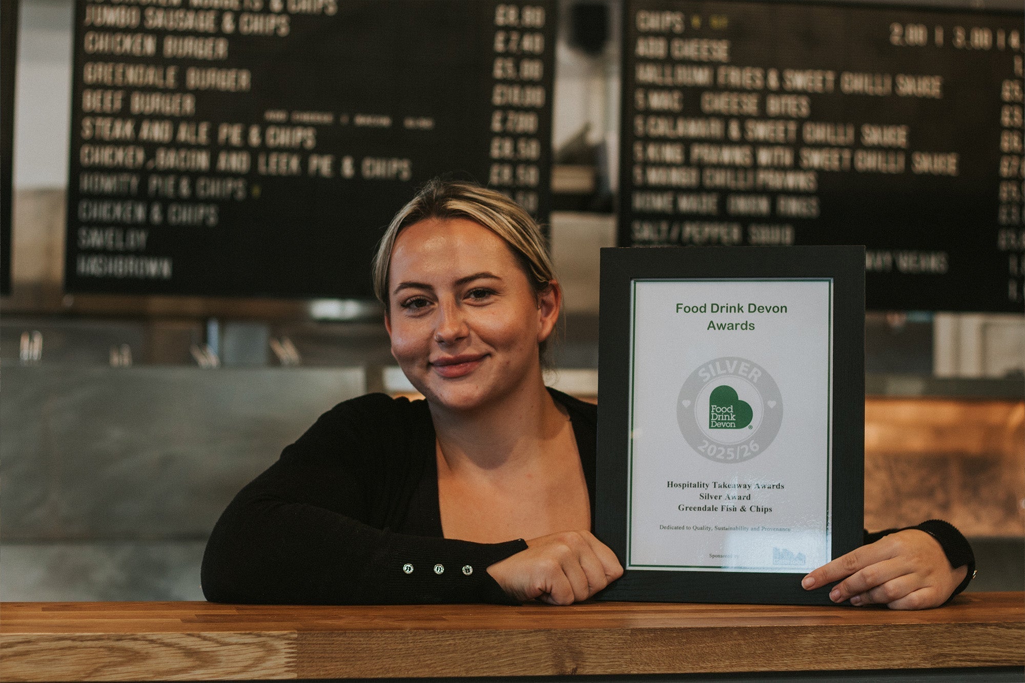 Our Fish & Chips Wins Silver