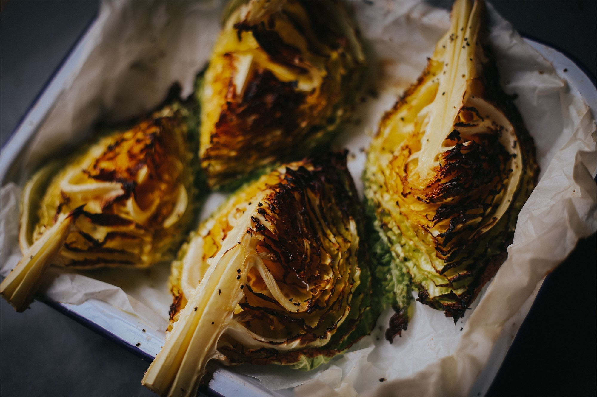Grilled Cabbage
