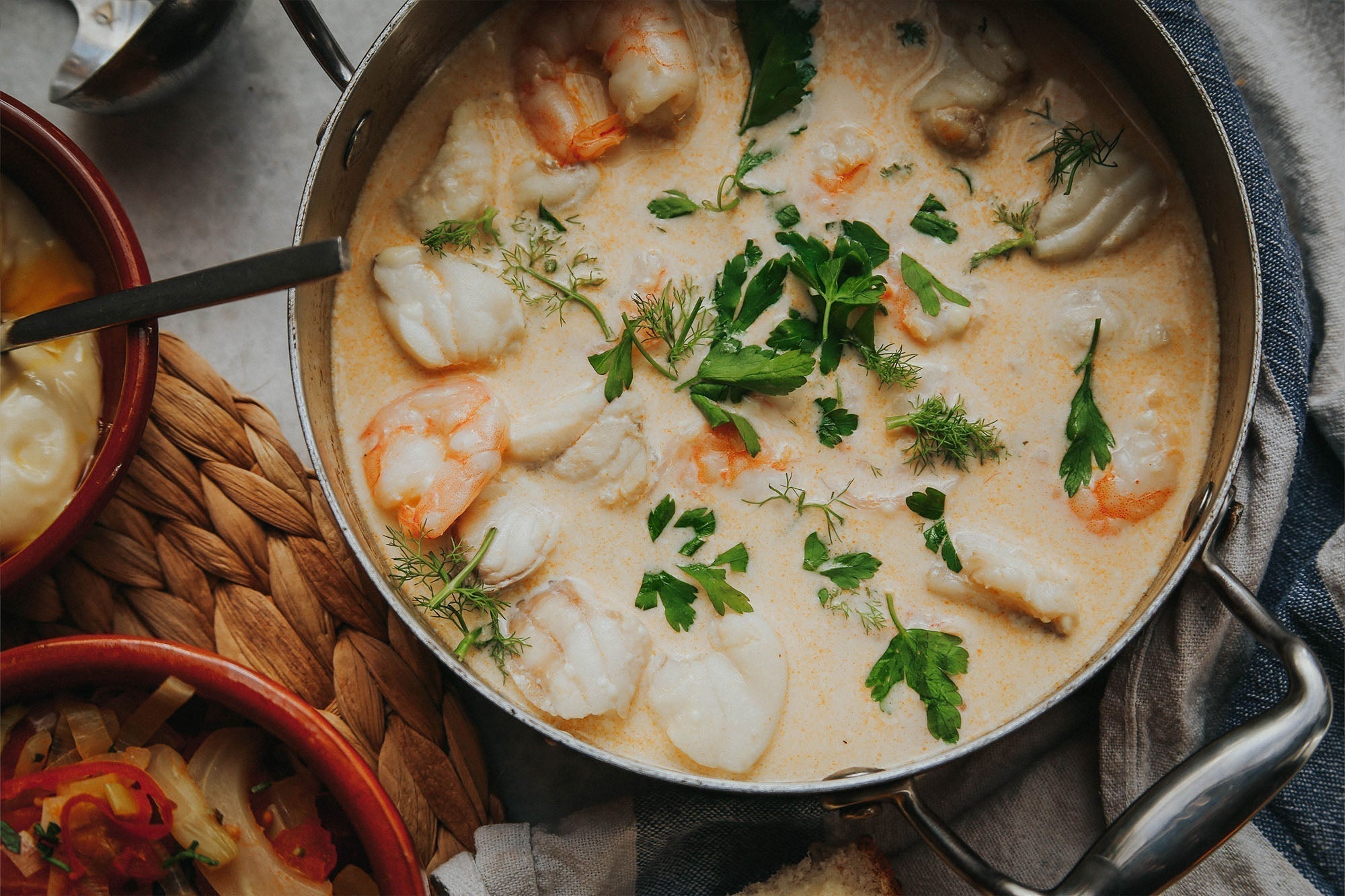 Monkfish Bourride with Aioli Recipe