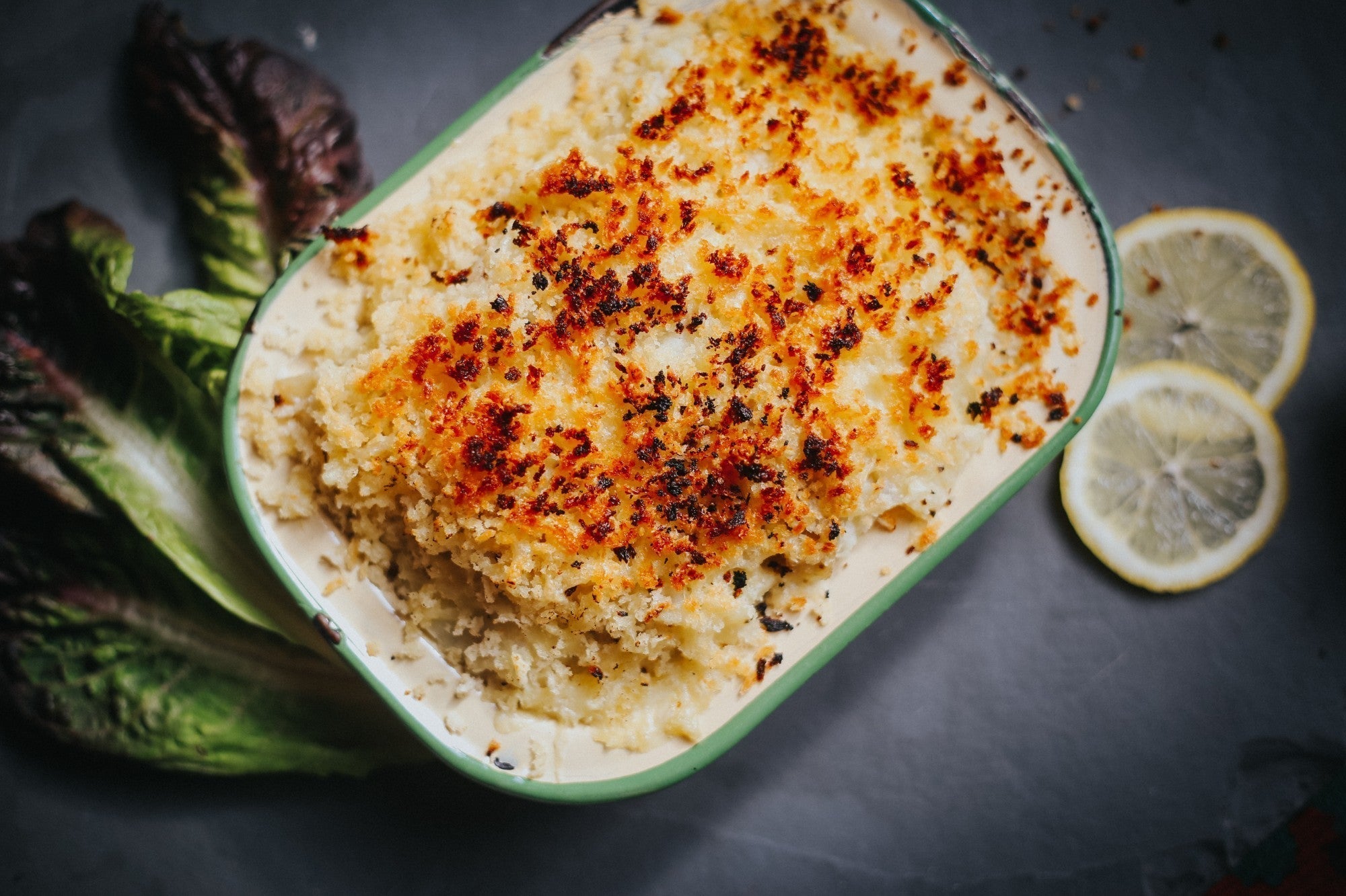Quick Crab Gratin