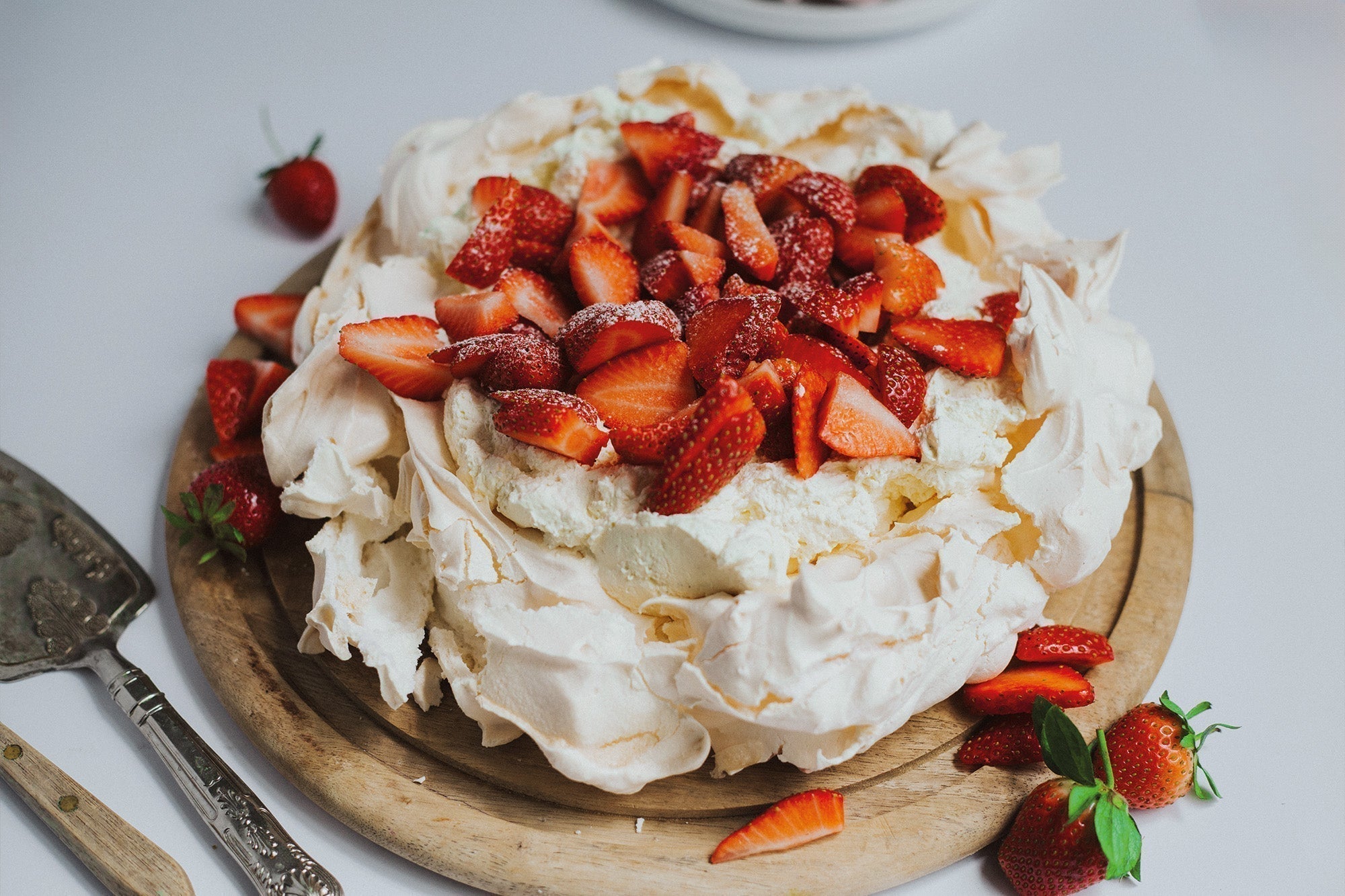 Strawberry Pavlova