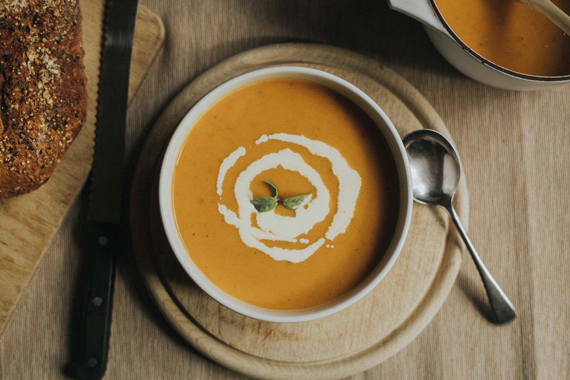 Sweet Potato & Ginger Soup
