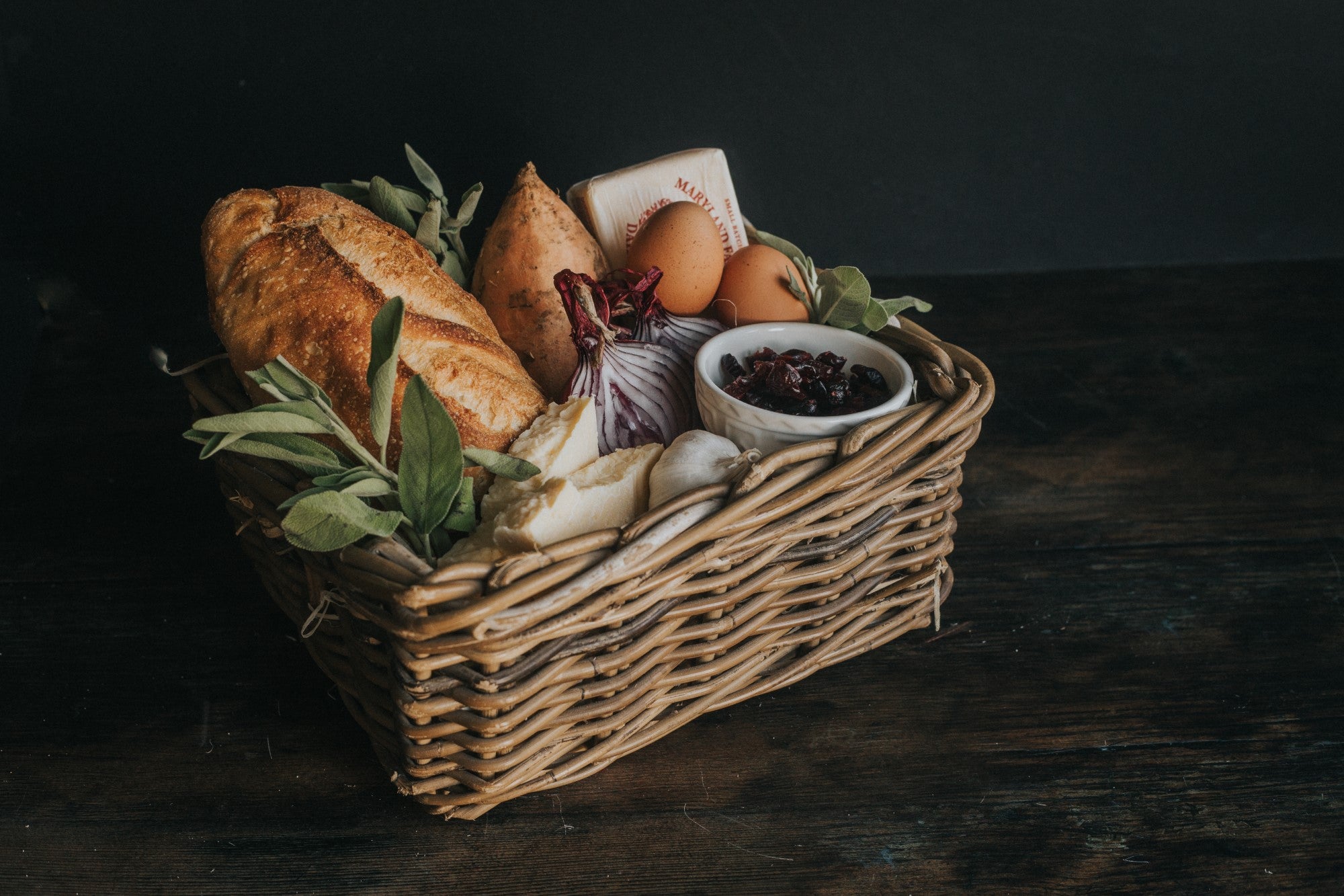 Sweet Potato and Sourdough Stuffing