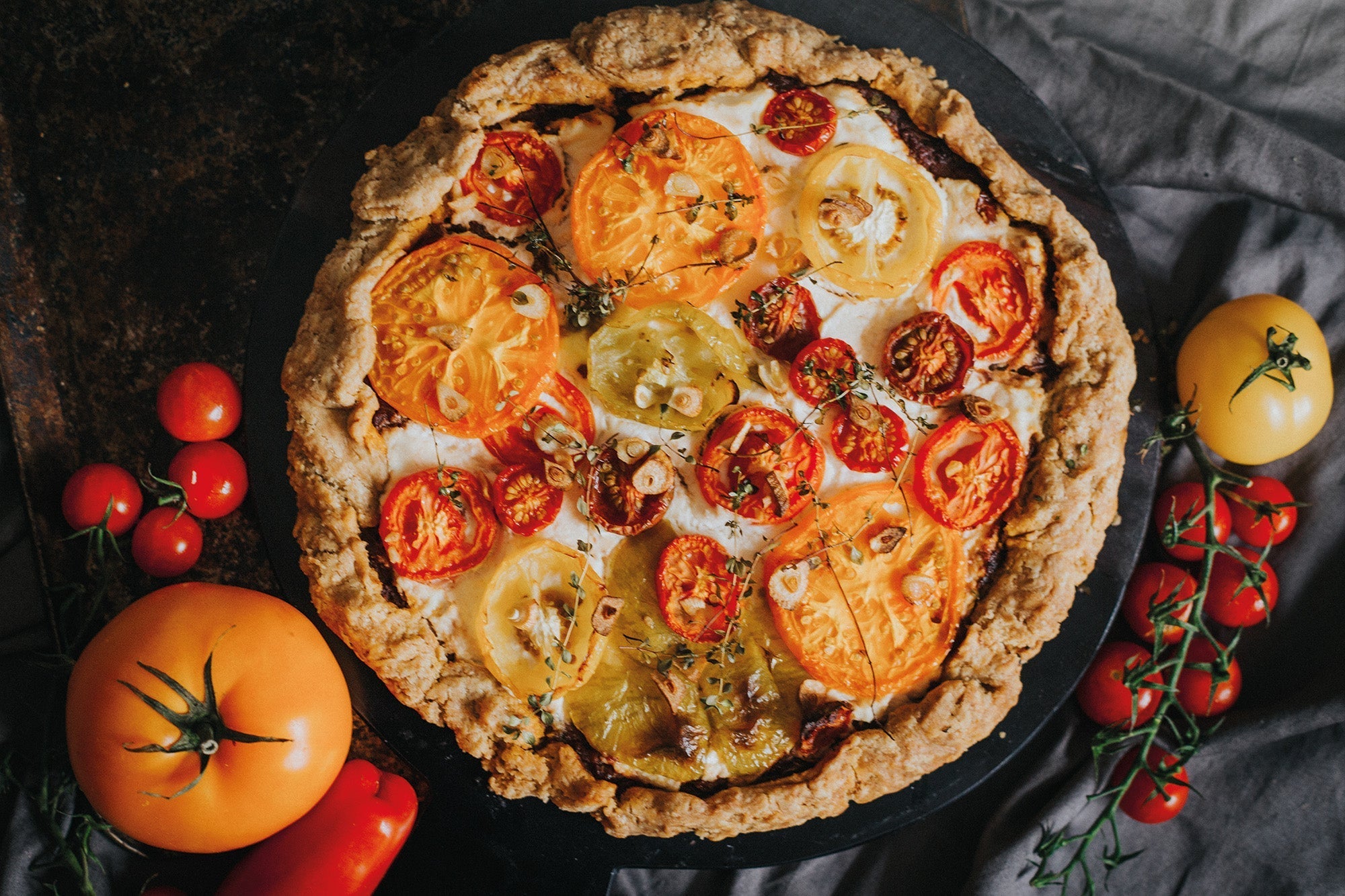 Tomato & Ricotta Galette