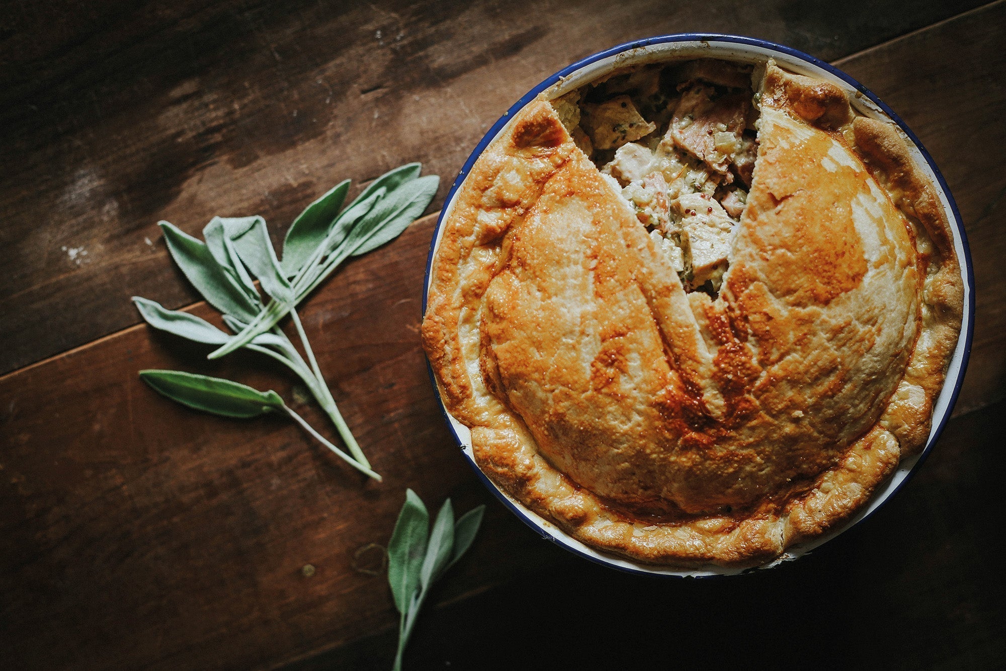 Turkey & Ham Pie Recipe