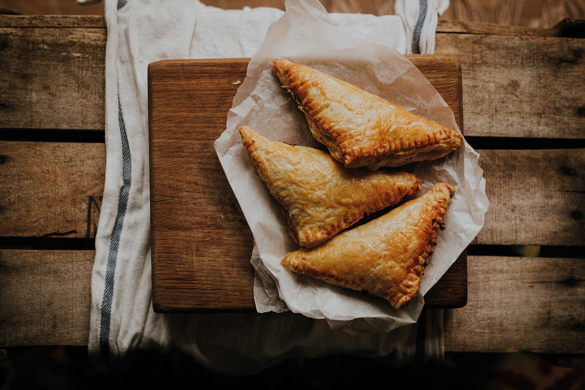 Turkey And Mushroom Puffs