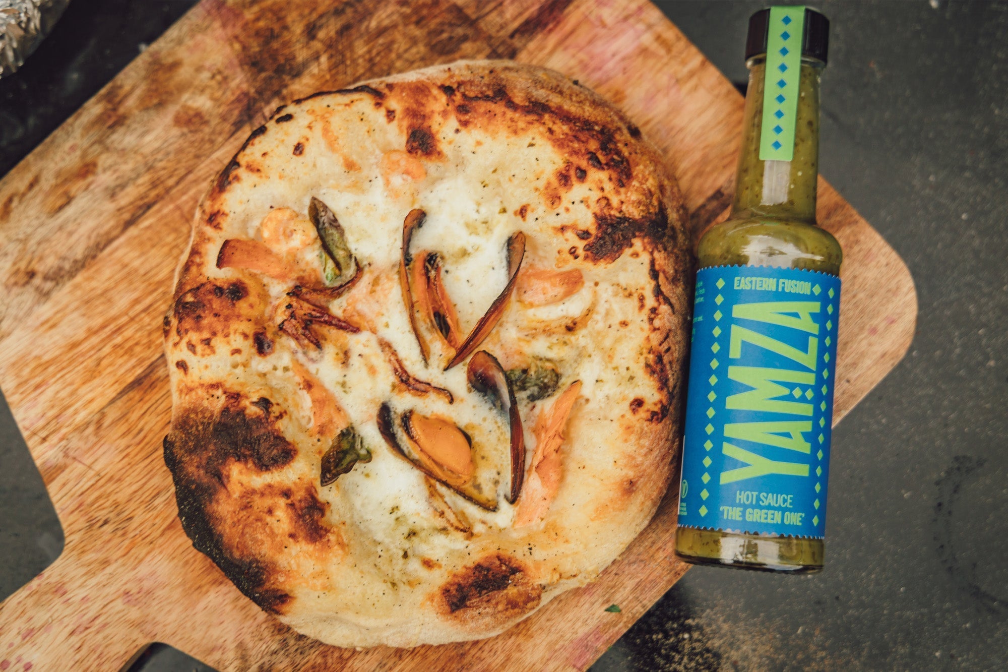 Yamza Sidmouth Seafood Pizza