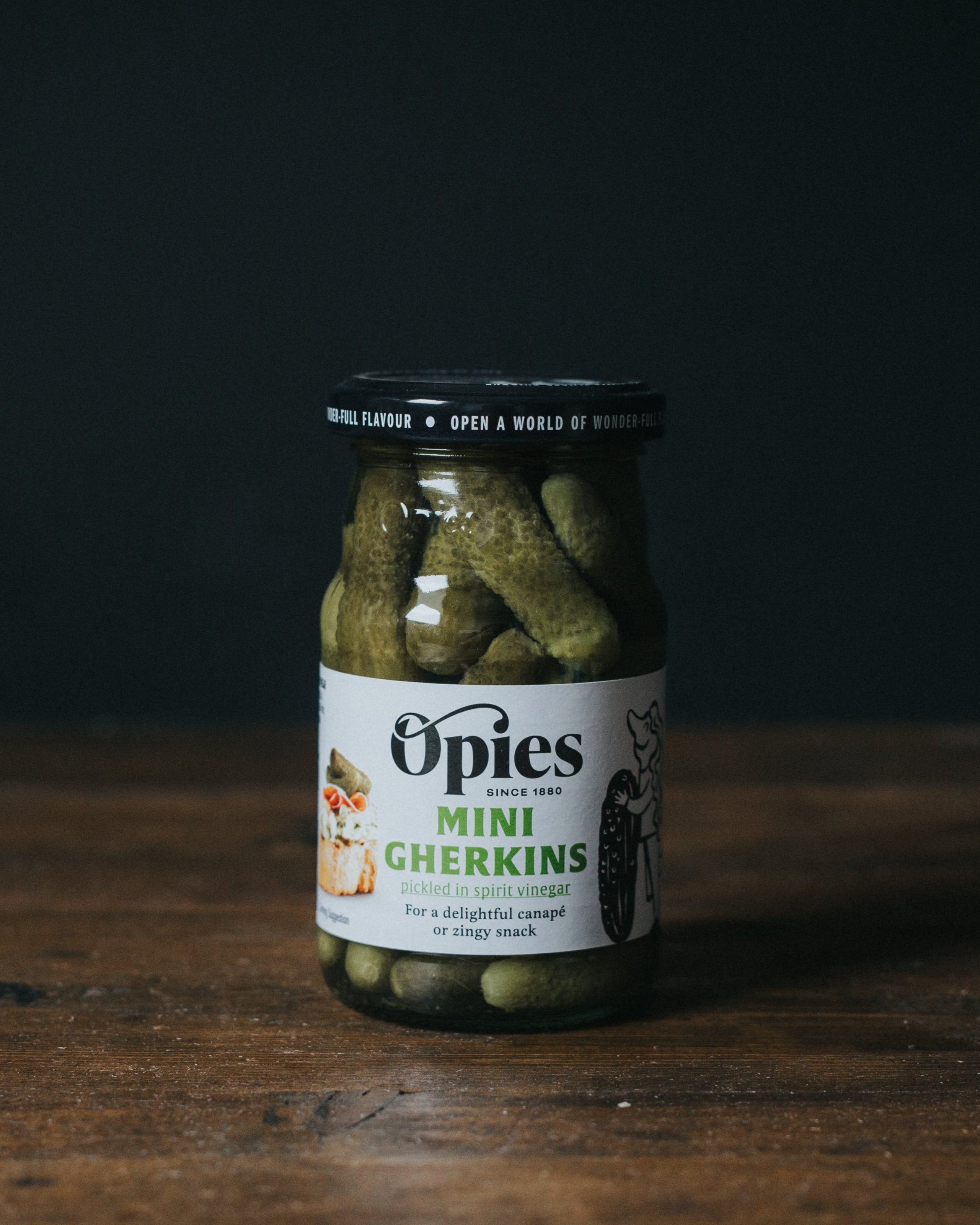 Opies Mini Gherkins
