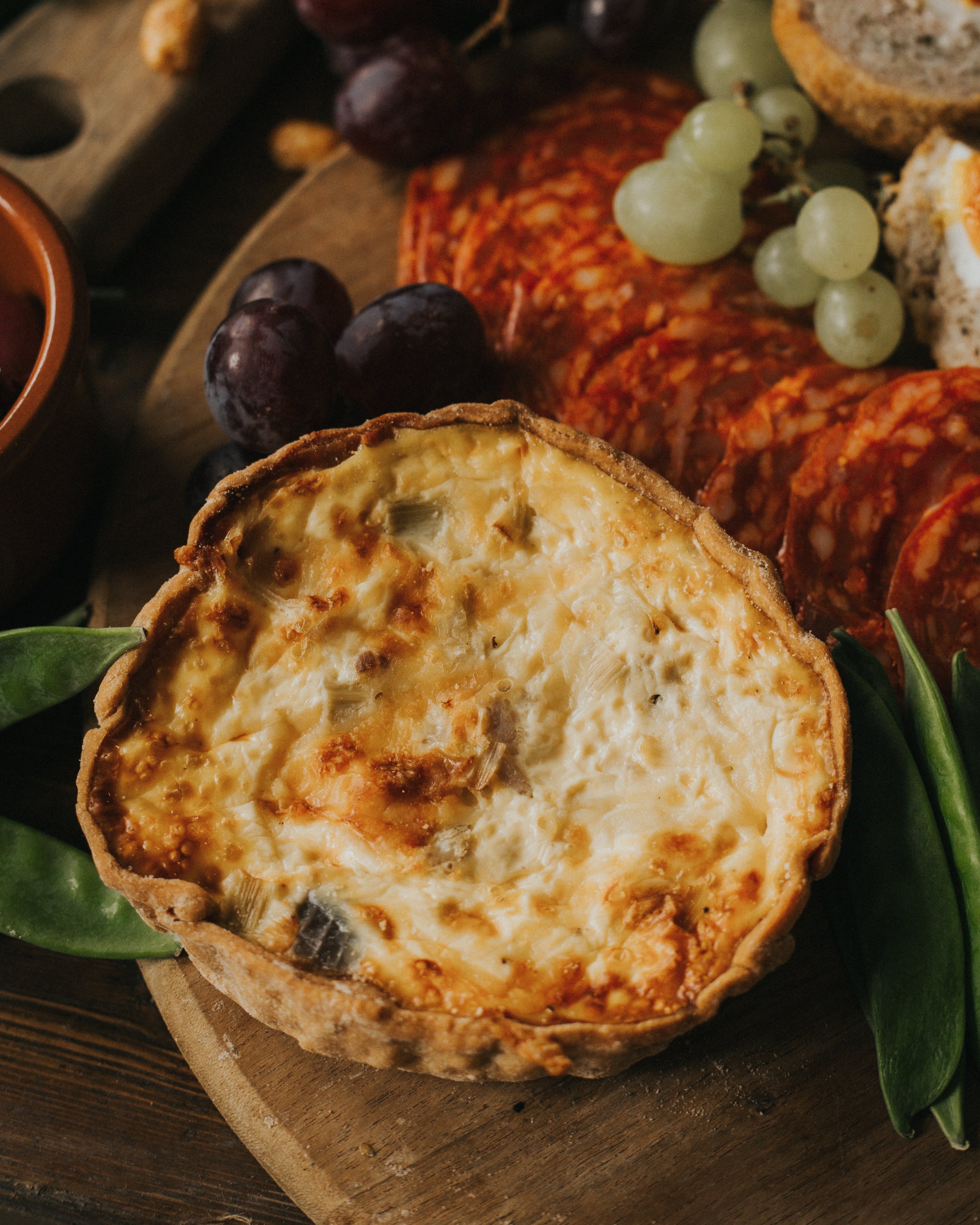 Shepherd Shack Bacon, Leek & Cheddar Quiche