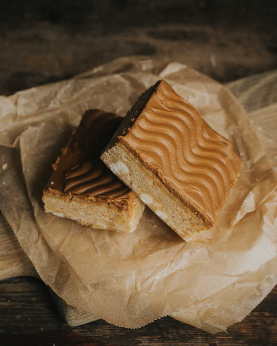 Greendale Biscoff Blondies