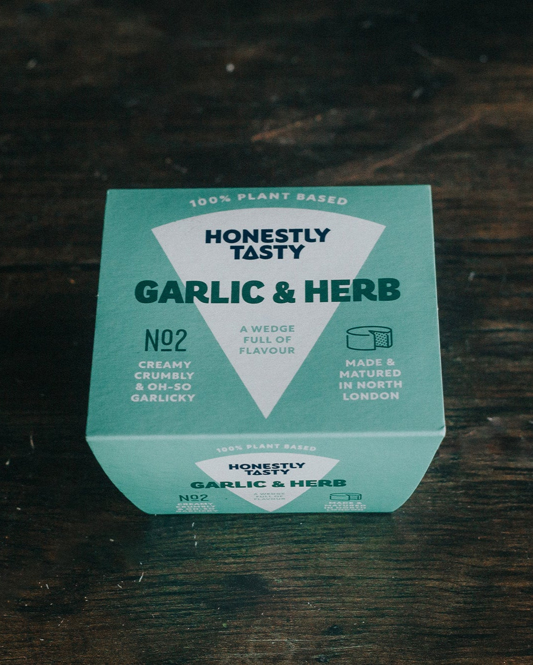 Honestly Tasty Garlic And Herb Vegan Cheese