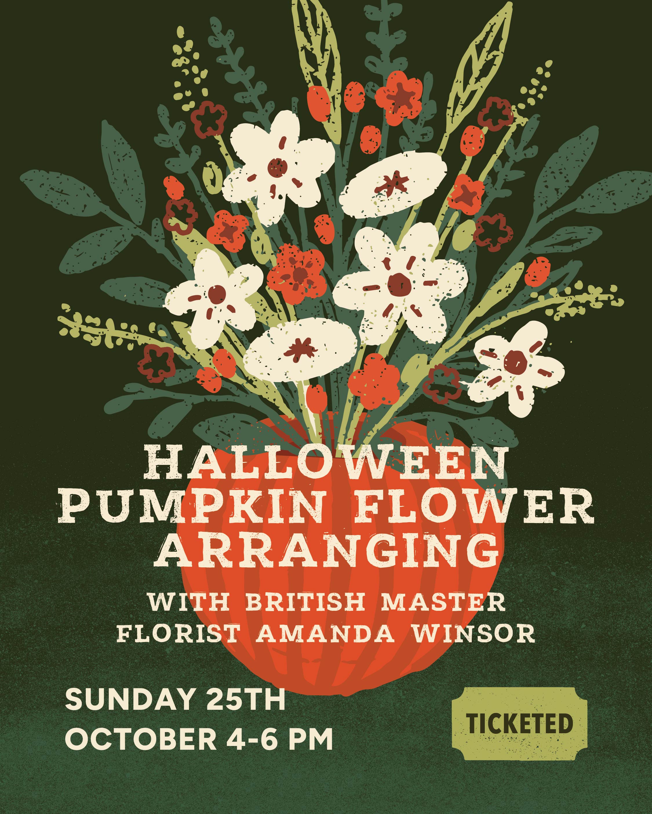 Pumpkin Flower Arranging | Sunday 25th October