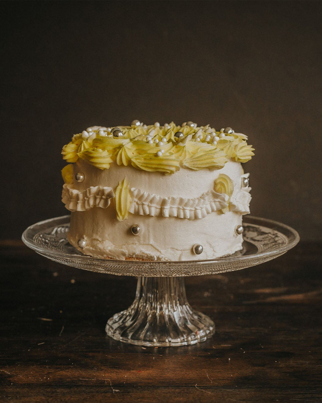 Yellow Celebration Cake