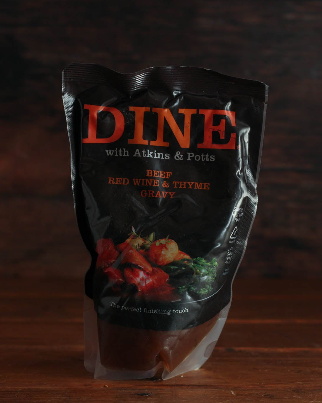 Atkins & Potts Beef, Red Wine & Thyme Gravy