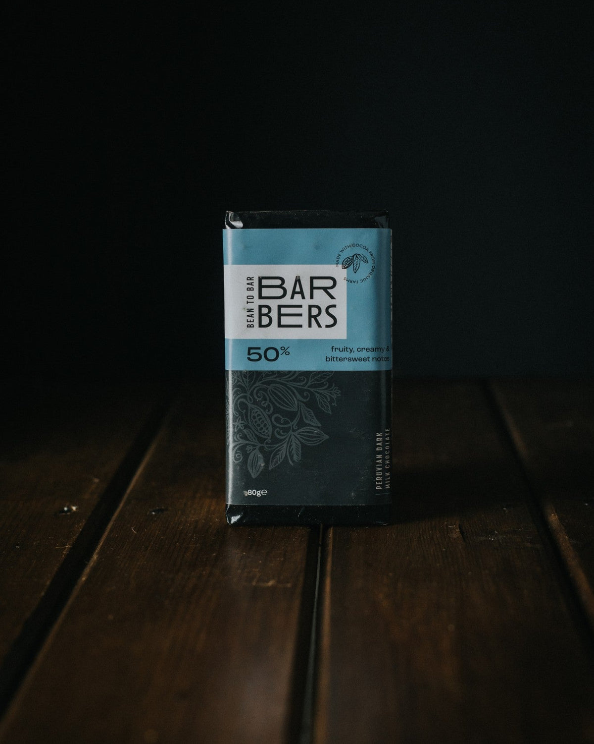Barber's Cocoa - Peruvian Dark Milk Chocolate