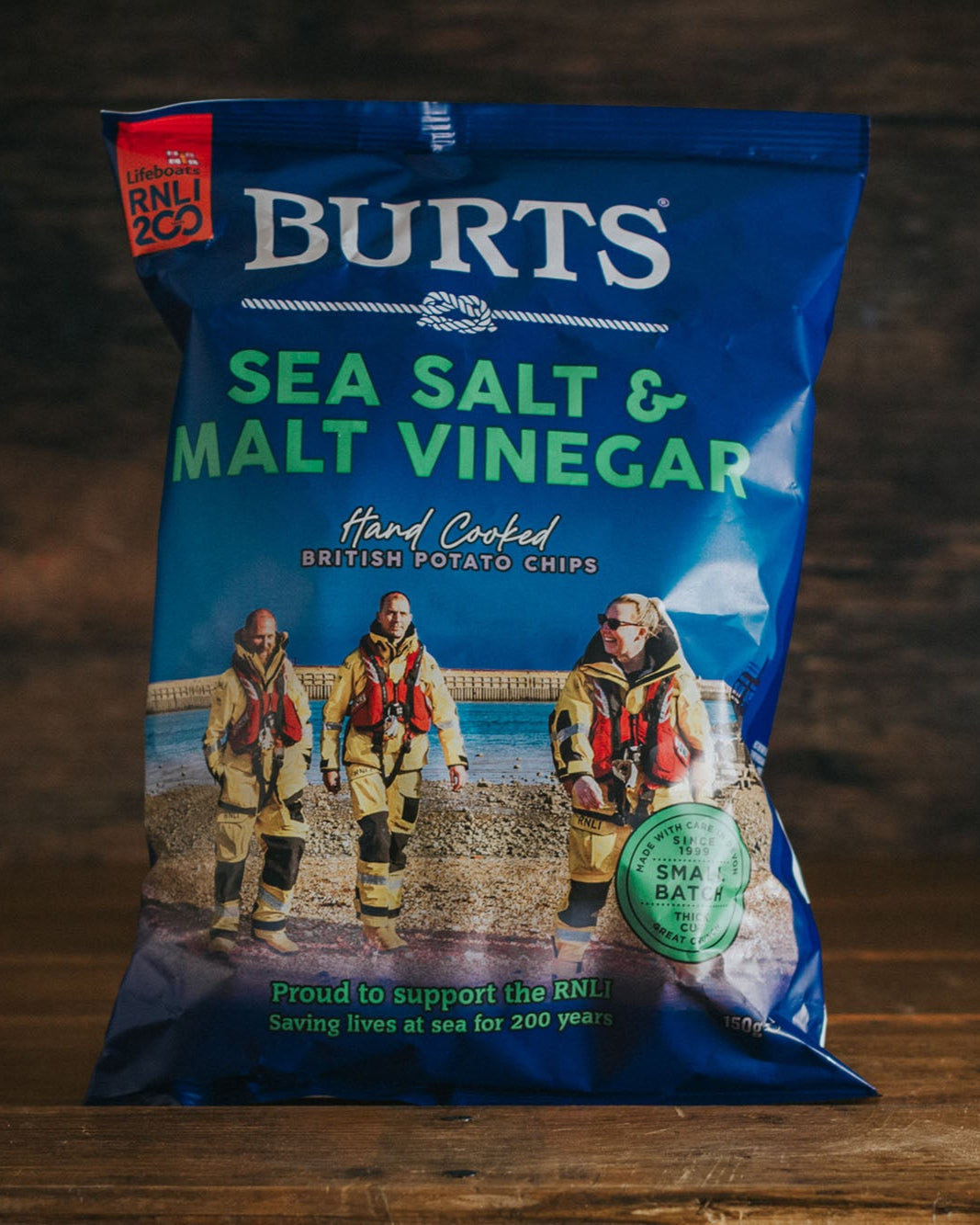 Burts Sea Salt & Malt Vinegar Potato Chips