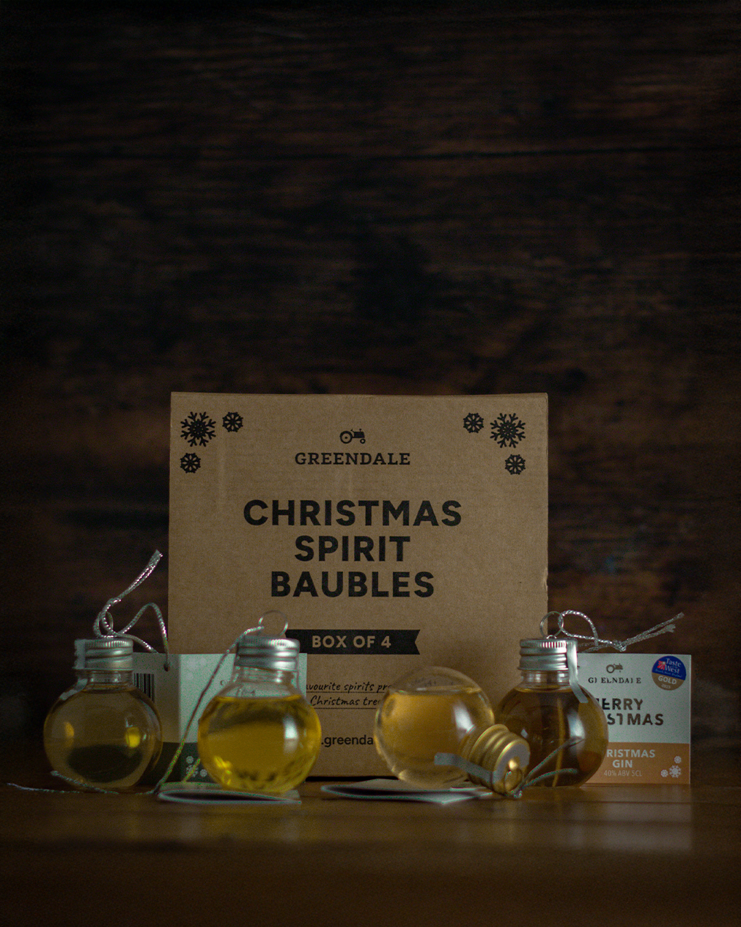Greendale Christmas Mix Spirit Bauble Gift Box