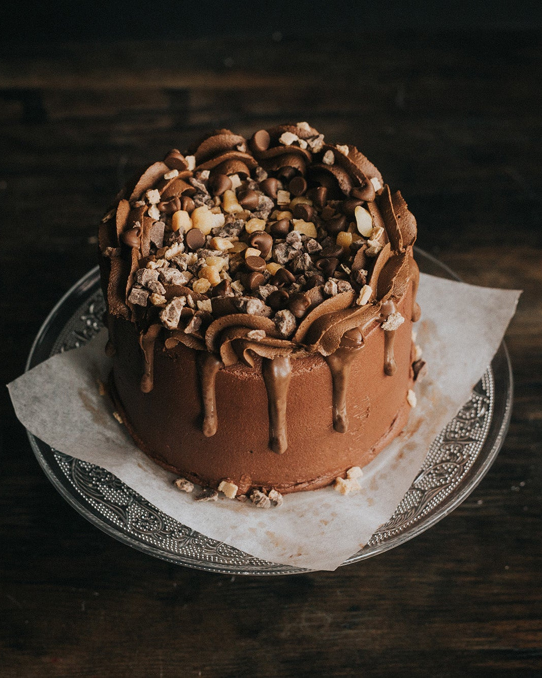 Classic Chocolate Celebration Cake 