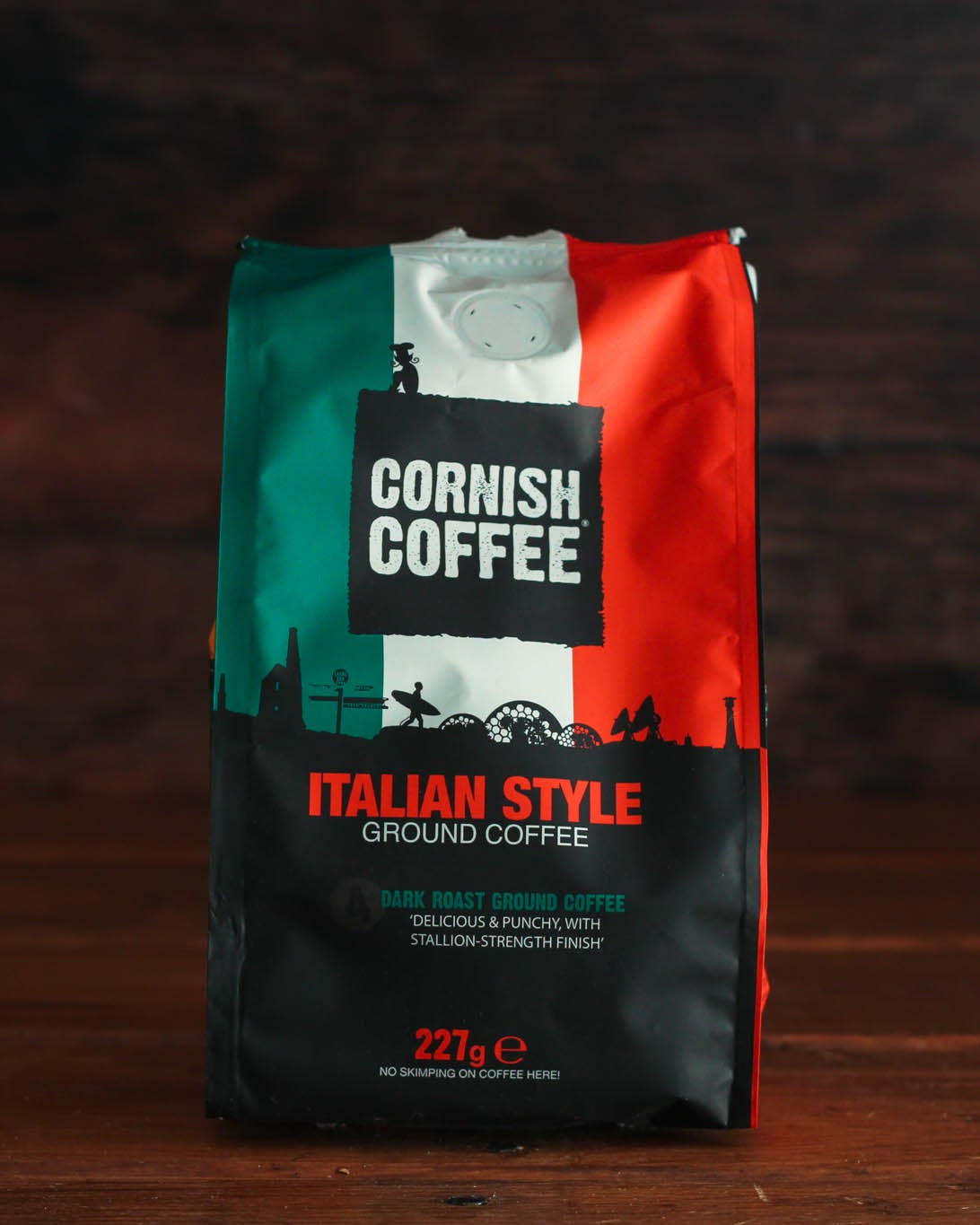 Cornish Coffee Italian Style Ground Coffee