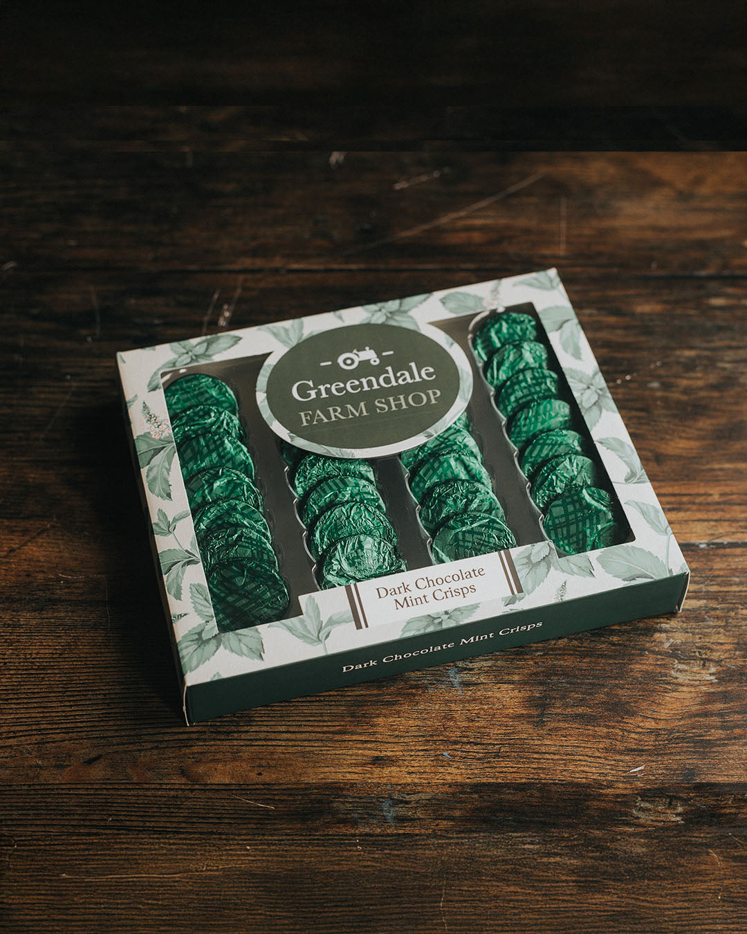 Greendale Dark Chocolate Crisps